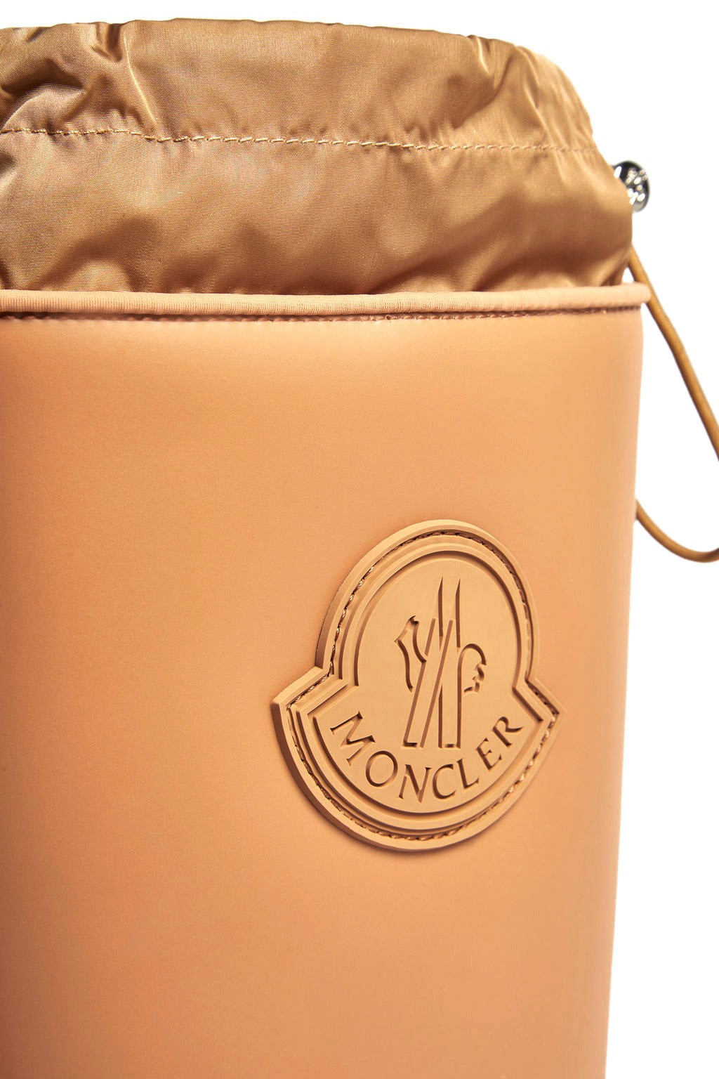 Moncler hohe Damen Regenstiefel Kickstream Braun 22C Bild 3