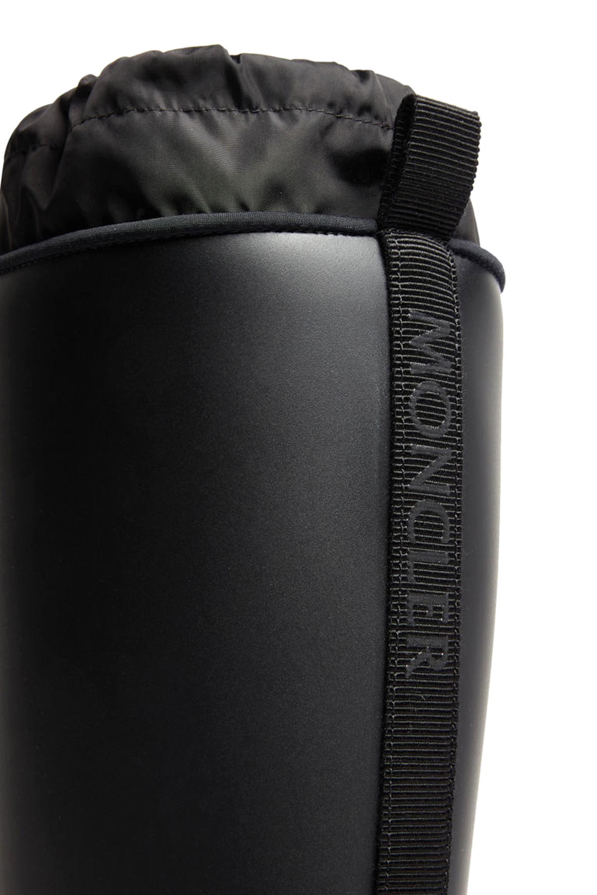 Moncler hohe Damen Regenstiefel Kickstream Schwarz 999 Bild 4