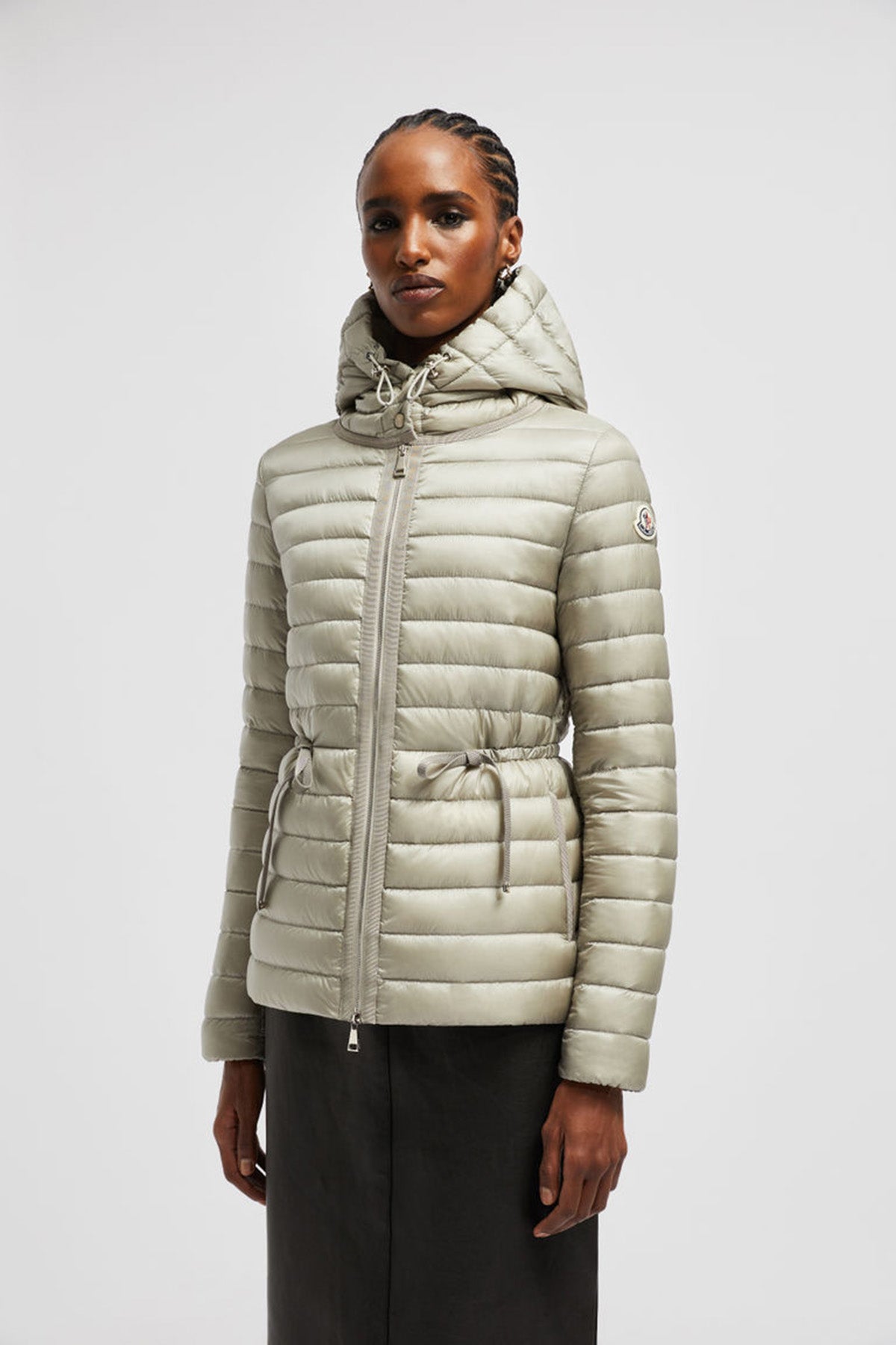 Moncler leichte Damen Daunenjacke Raie Hellgrau HELLGRAU Bild 3