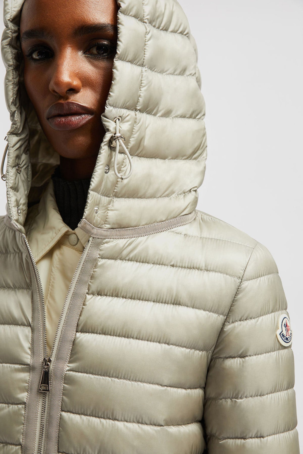 Moncler leichte Damen Daunenjacke Raie Hellgrau HELLGRAU Bild 5