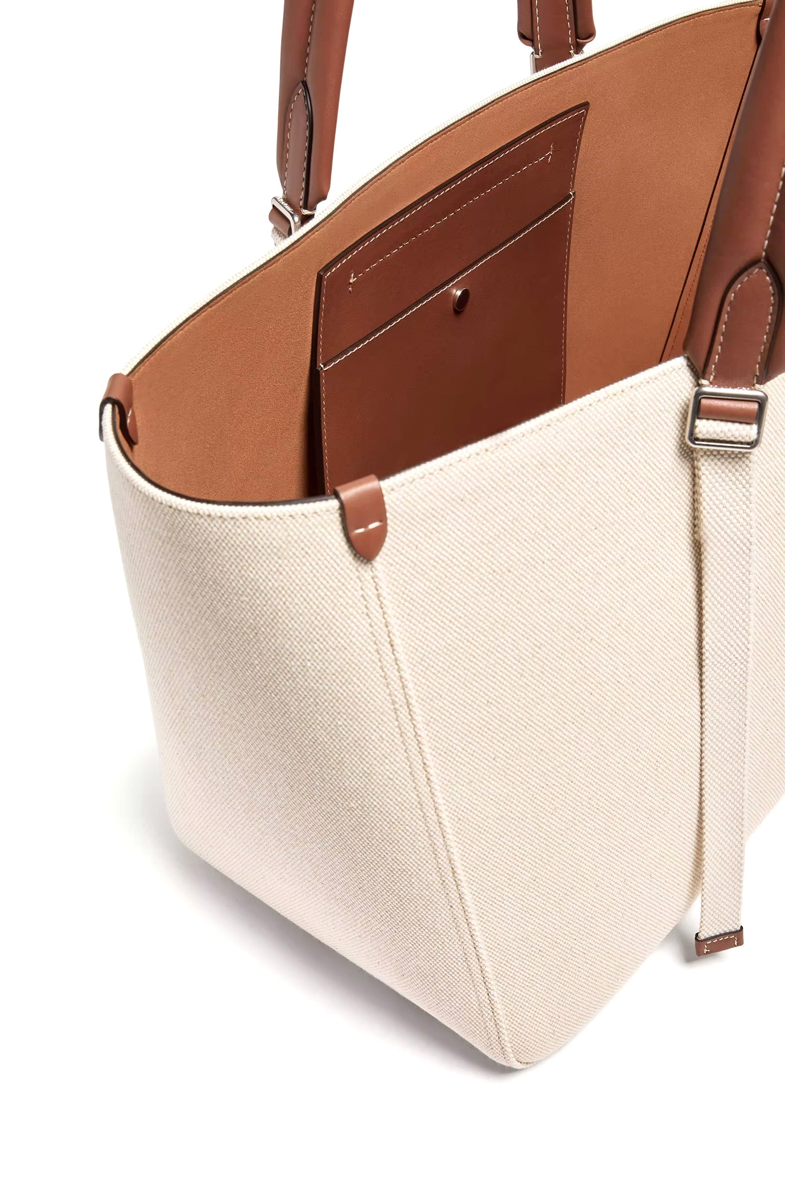 Moncler Tote Bag Carlo Natur-Weiss NATUR-WEISS Bild 4