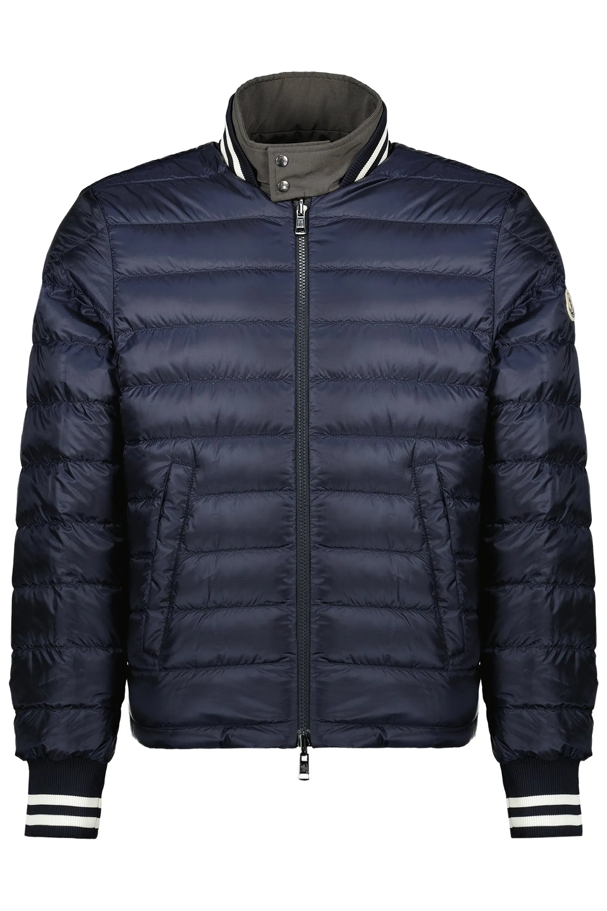 Moncler wendbare Herren Daunen-Bomberjacke Prieure Grau/Navy ANTHRAZIT GRAU Bild 2