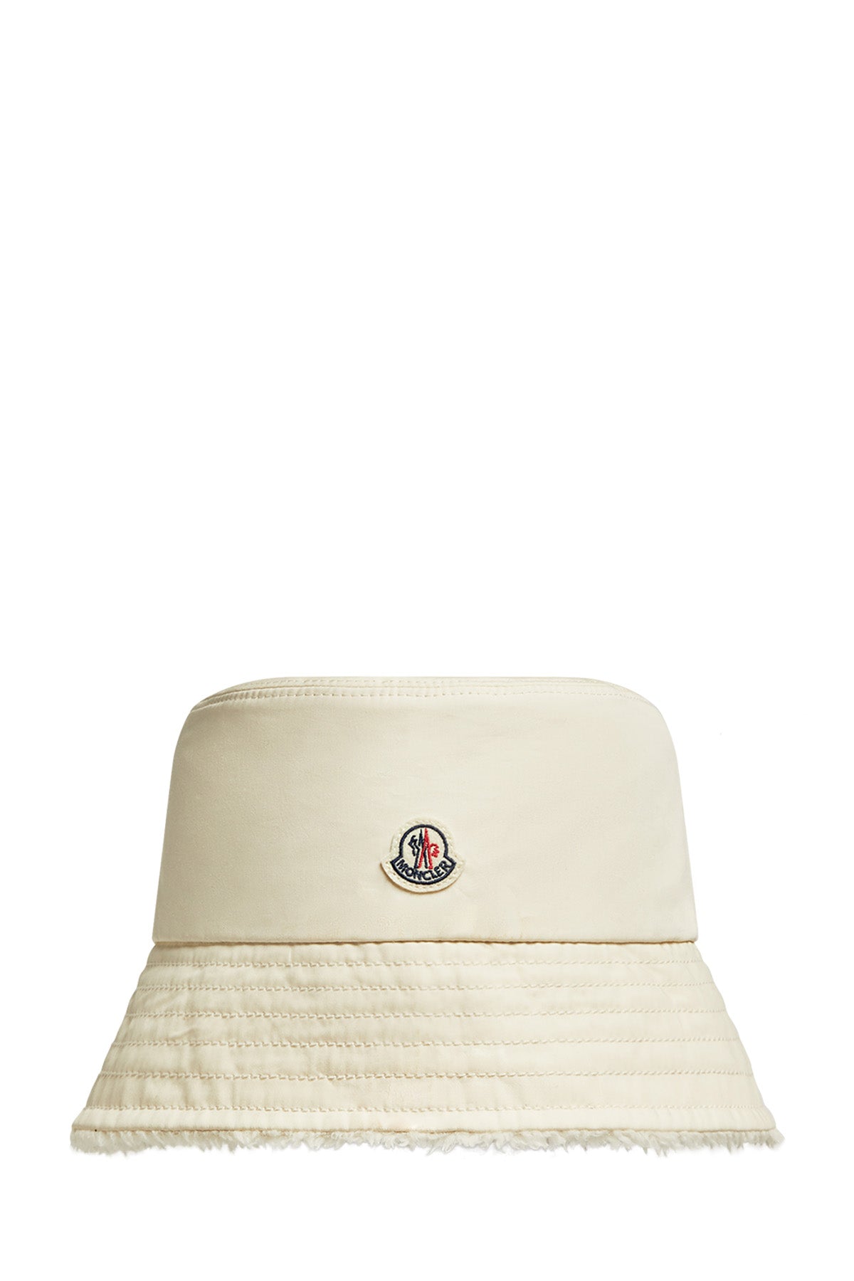 Moncler wendbarer Damen Fischerhut Creme Weiss NATUR-WEISS Bild 1