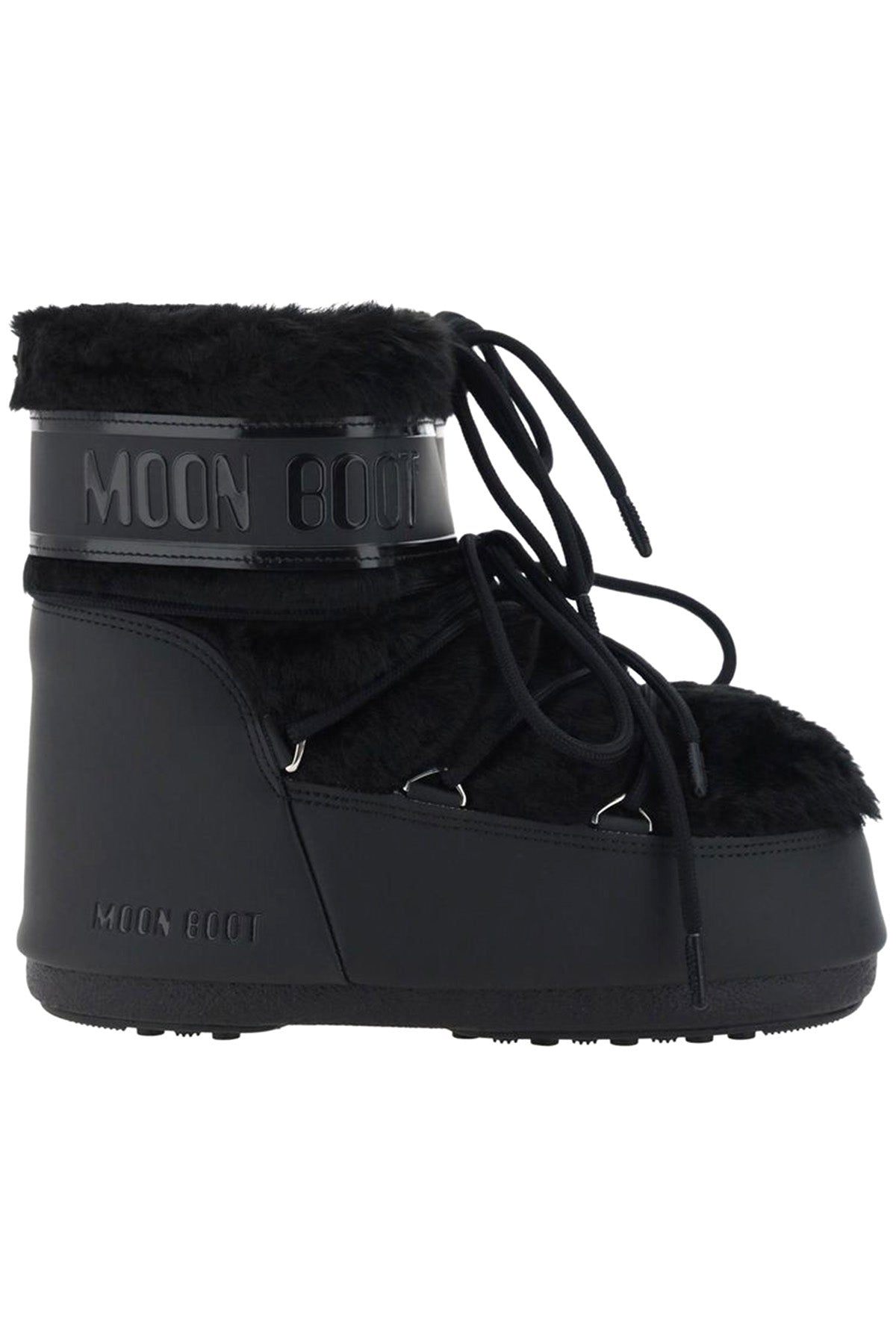 Moon Boot Damen Stiefel Icon Low Faux Fur Schwarz N001 BLACK Bild 1