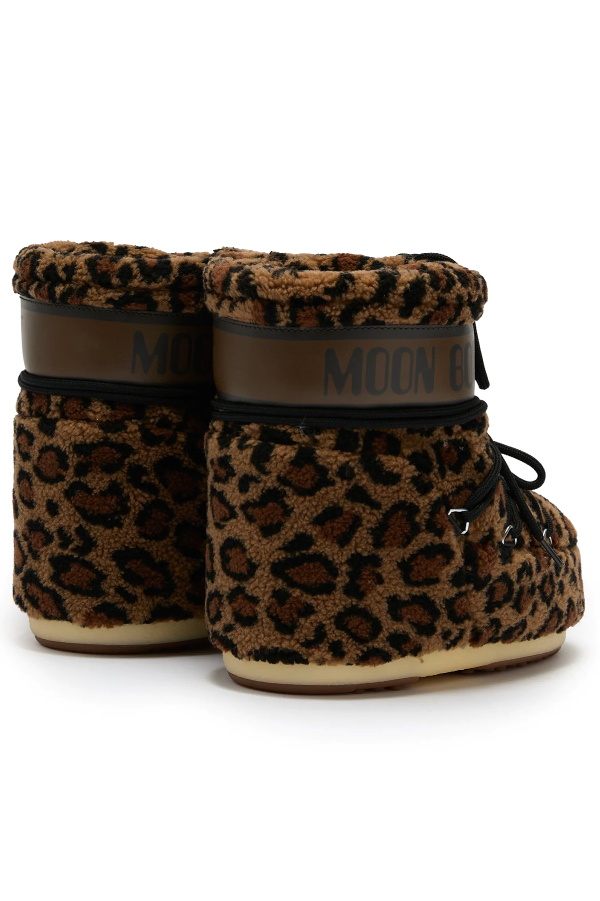 Moon Boot Damen Stiefel Icon Low Fleece Leopard Cognac/Cocoa MM21 COGNAC/COCOA Bild 2