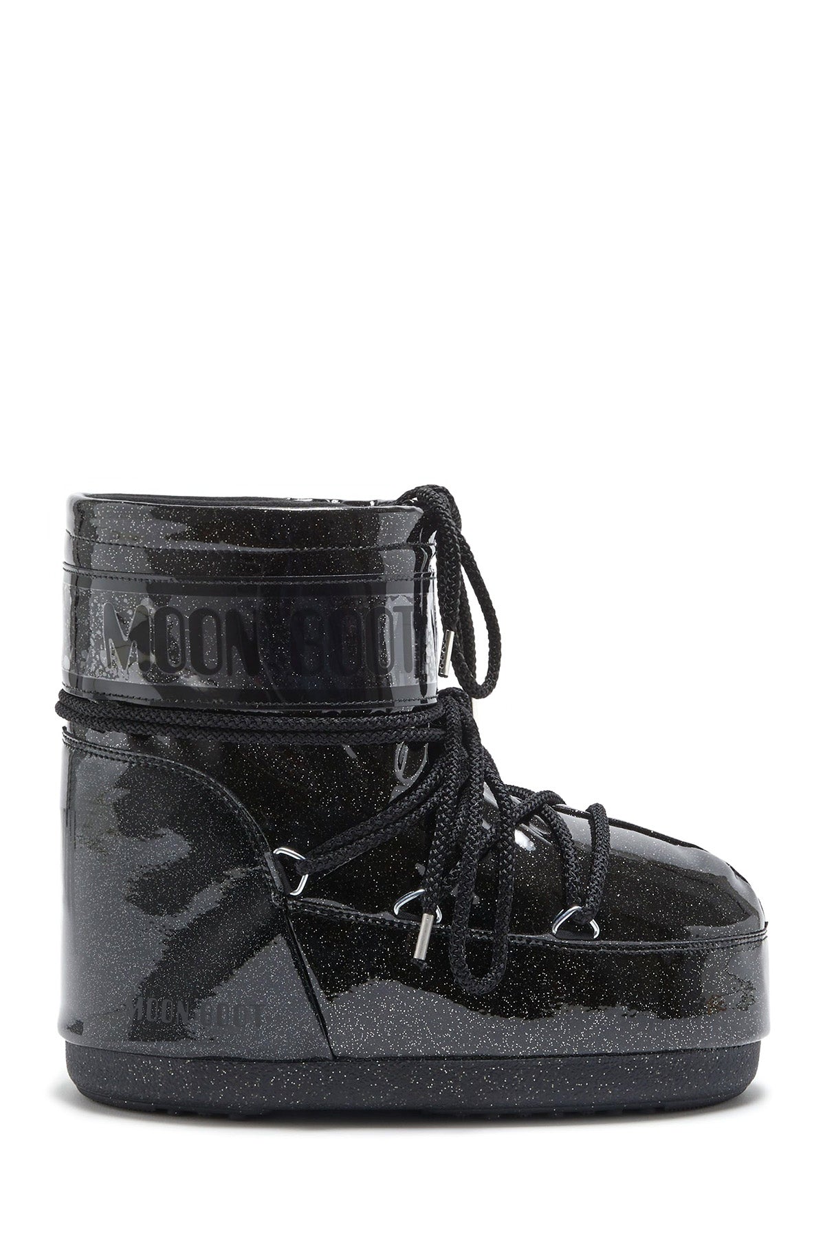 Moon Boot Damen Stiefel Icon Low Glitter Schwarz SCHWARZ Bild 1