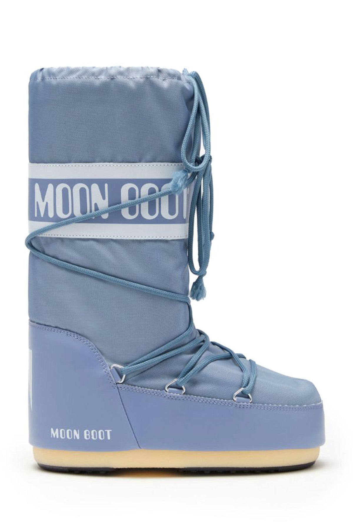 Moon Boot Damen Stiefel Icon Nylon Elephant Grey GRAU Bild 1