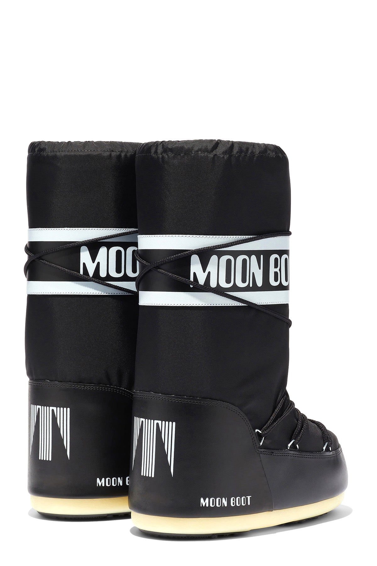 Moon Boot Damen Stiefel Icon Nylon Schwarz N001 BLACK Bild 2