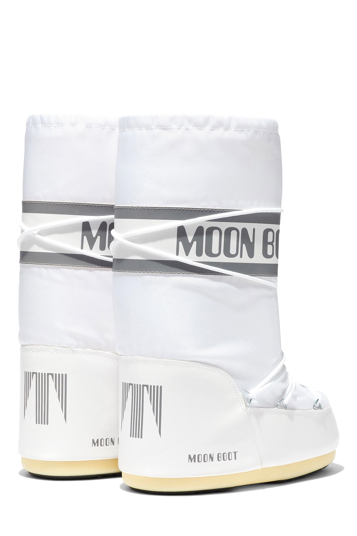 Moon Boot Damen Stiefel Icon Nylon Weiss A001 WHITE Bild 2