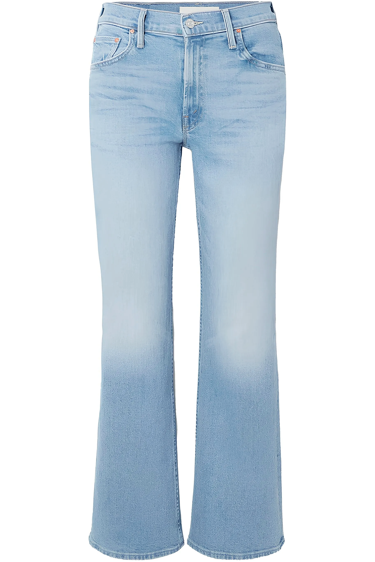 MOTHER Damen Jeans The Bookie Flood Blau BLAU Bild 1