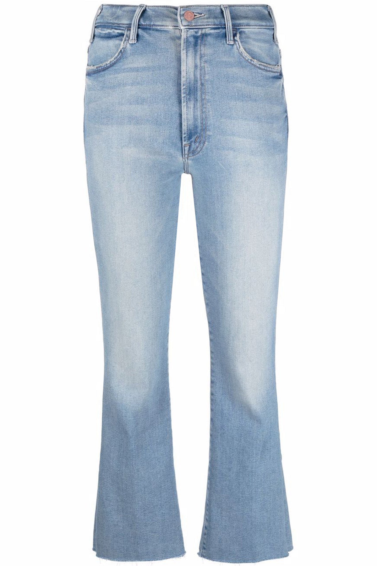 MOTHER Damen Jeans the Hustler Ankle Fray Hellblau HELLBLAU Bild 1