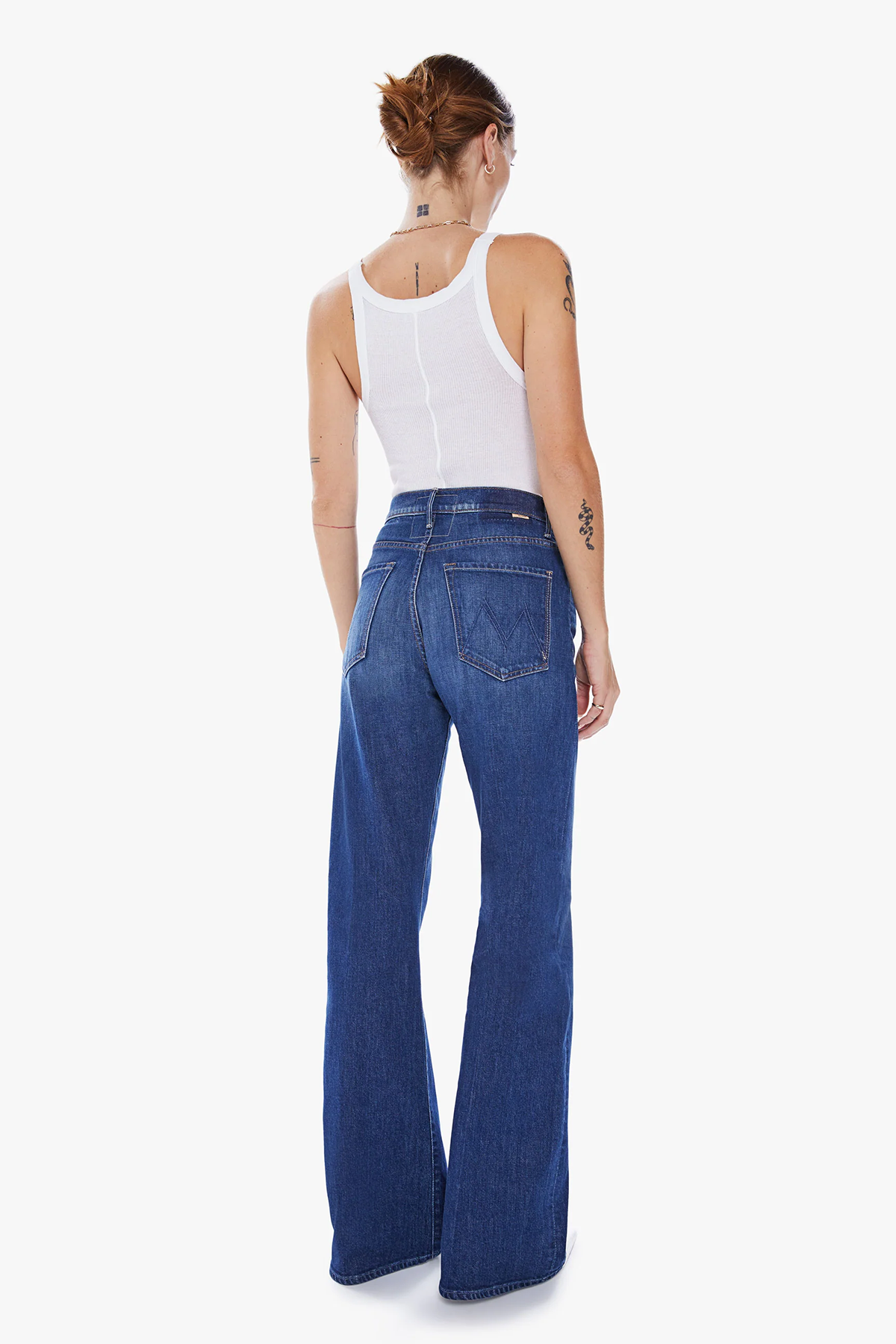 MOTHER Damen Jeans The Lasso Heel Blau BLAU Bild 3