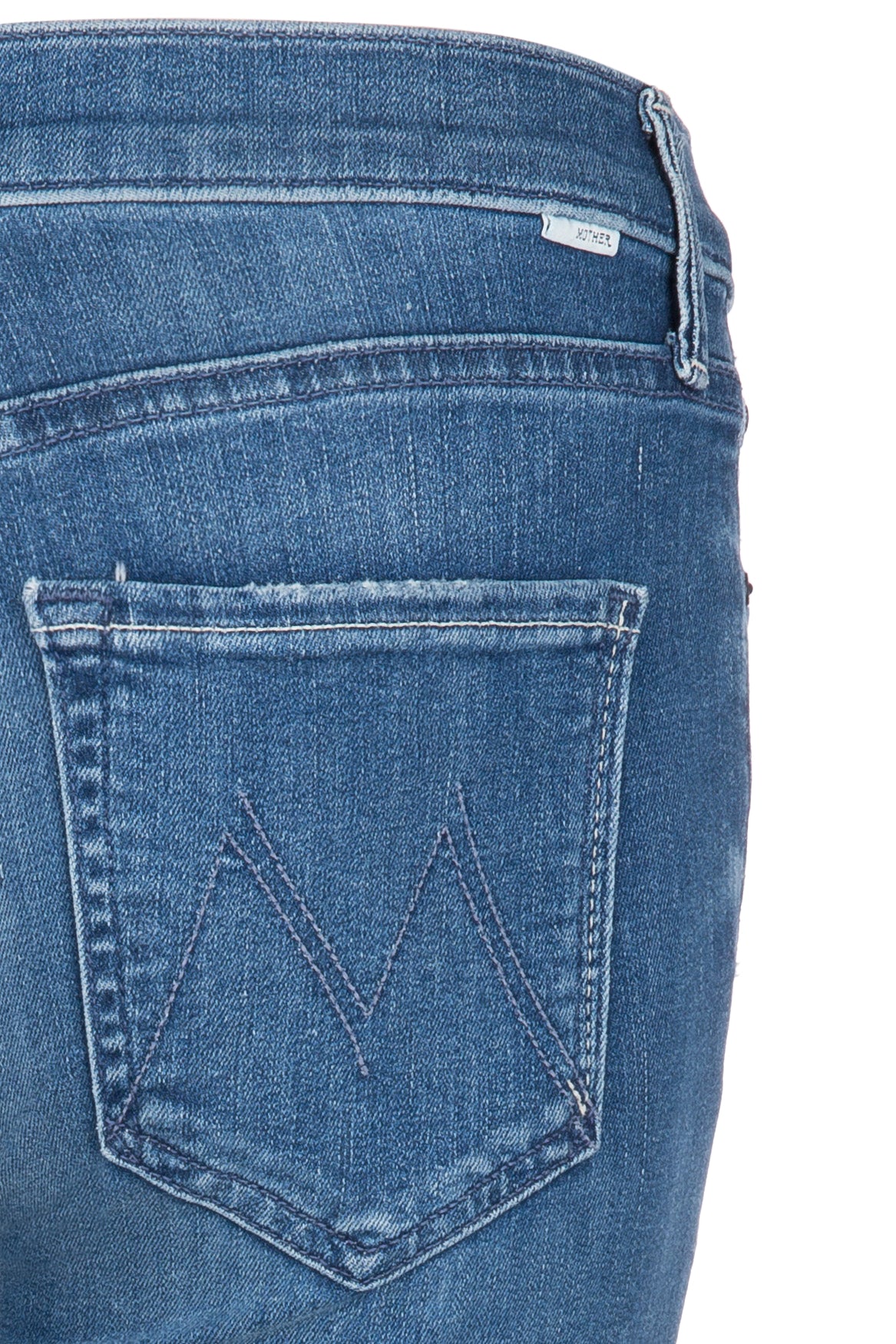 MOTHER Damen Jeans The Mid Rise Dazzler Ankle Wish on a Star BLAU Bild 6