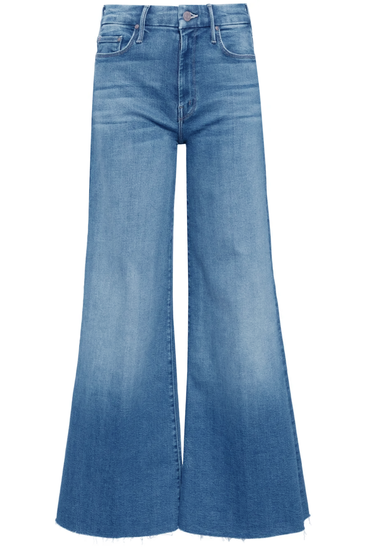 MOTHER Damen Jeans The Roller Fray Blau BLAU Bild 1