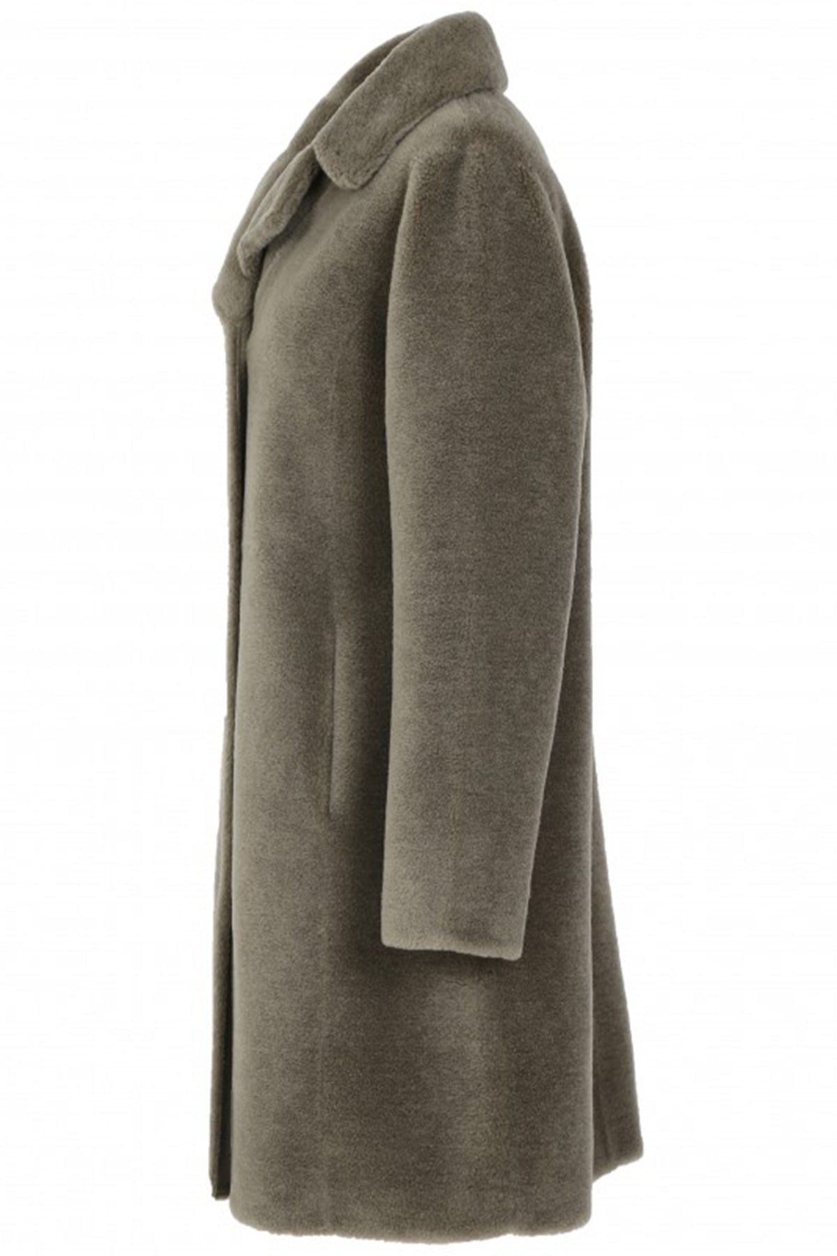 OakWood wendbarer Damen Wollmantel Venus Blassgrün GRÜN Bild 4