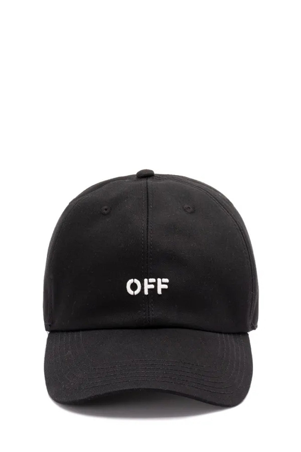 Off-White Damen Drill Off Stamp Baseball Cap Schwarz 1001-black--wh Bild 1