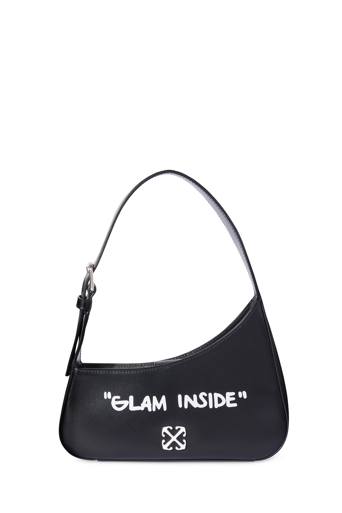 Off-White Damen Jitney Quote Schultertasche Schwarz SCHWARZ Bild 1
