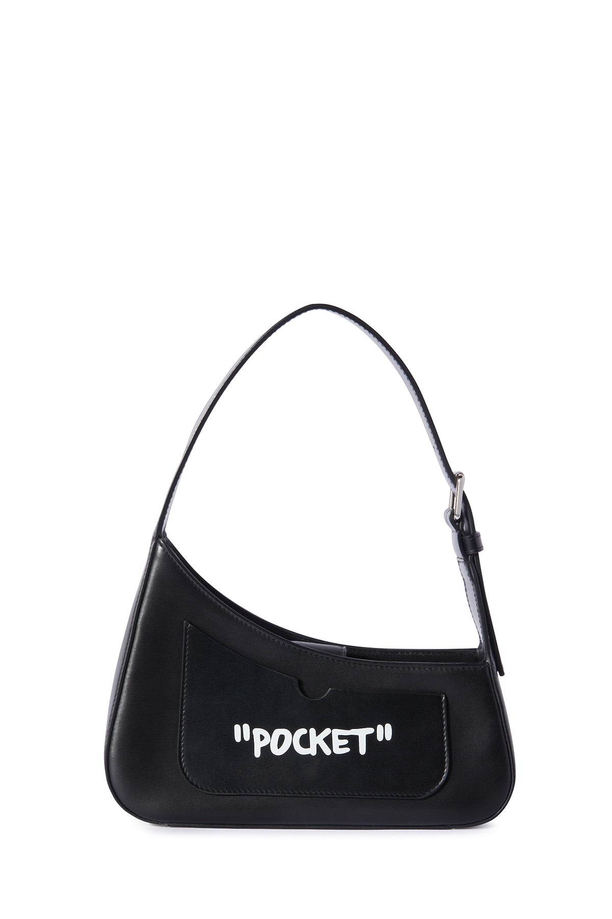 Off-White Damen Jitney Quote Schultertasche Schwarz SCHWARZ Bild 4