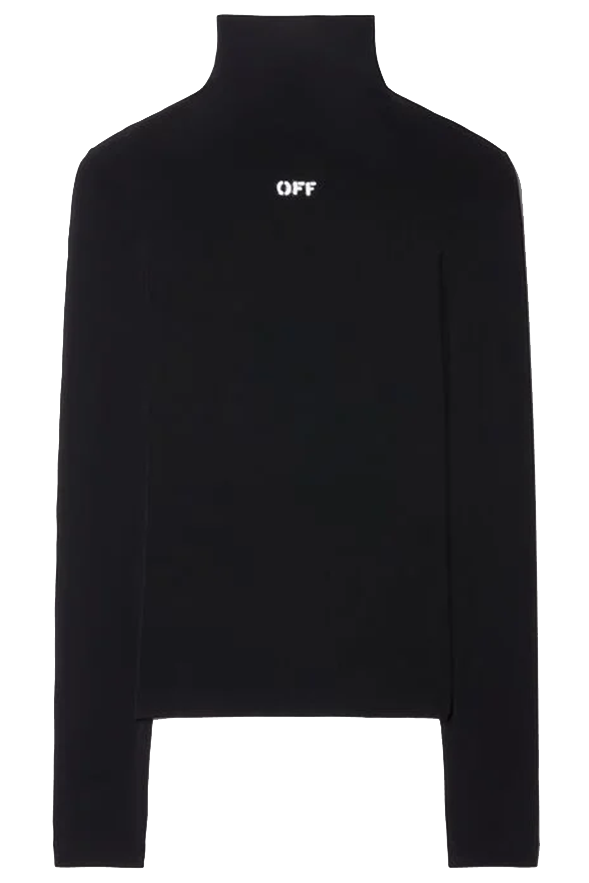 Off-White Damen Off Stamp Second Skin Rollkragenpullover 1001-black--wh Bild 1
