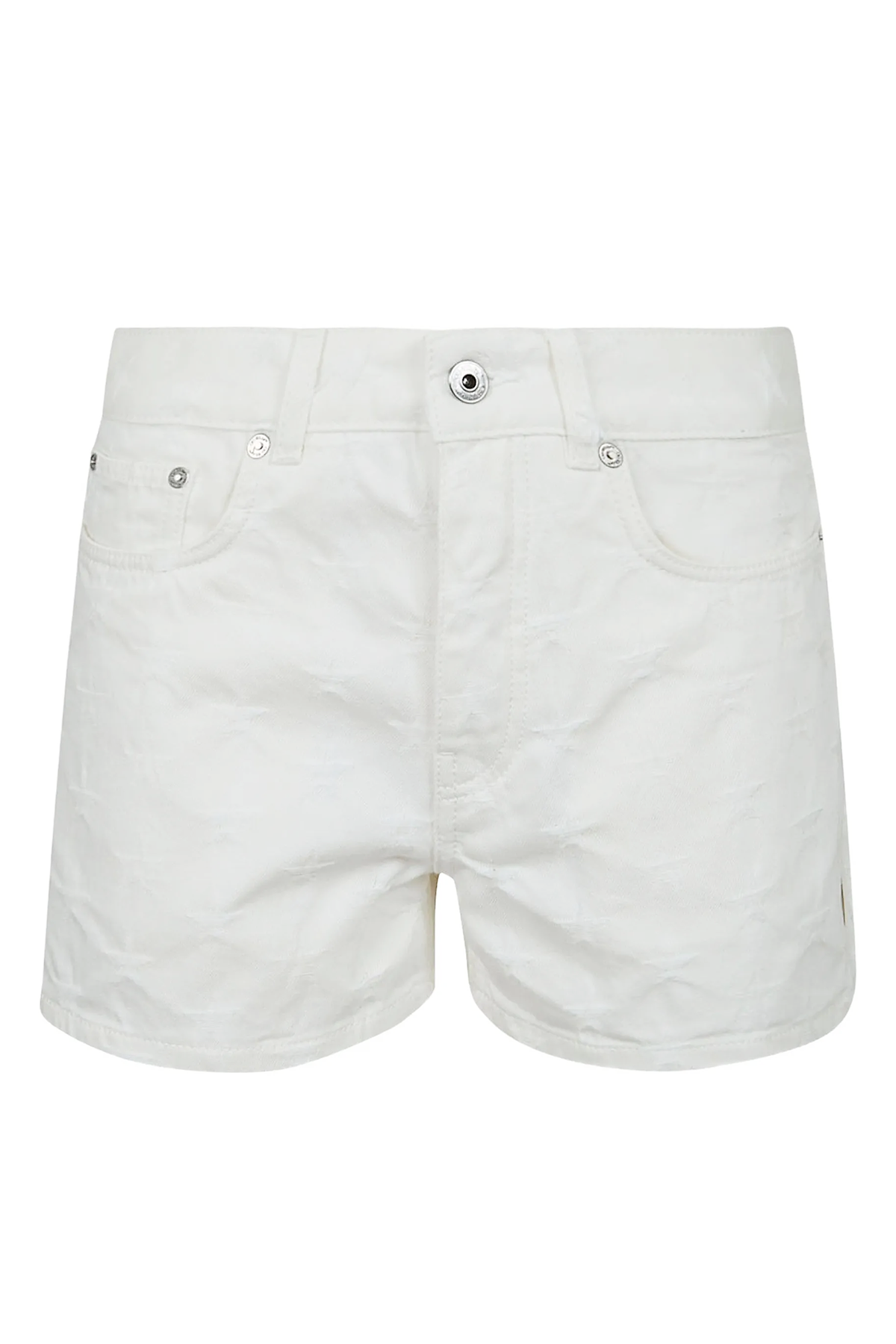 Off-White Damen Star Jacq Doll Denim Shorts Weiss WEISS Bild 1