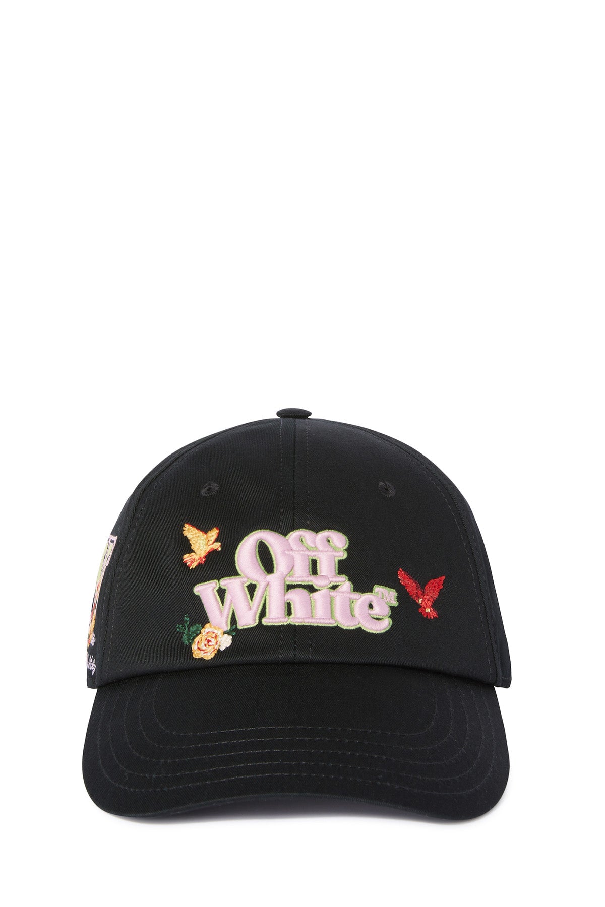 Off-White Damen Varsity Baseball Cap Schwarz SCHWARZ Bild 1