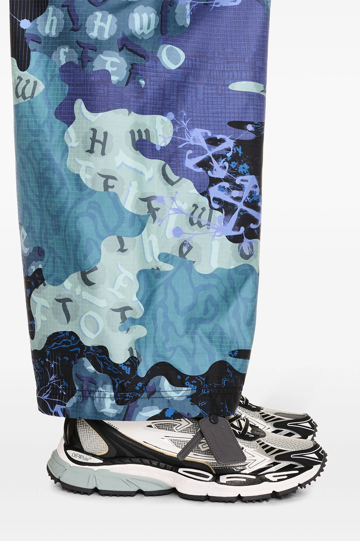 Off-White Herren Be Right Back Sneaker Grey/Black HELLGRAU Bild 2