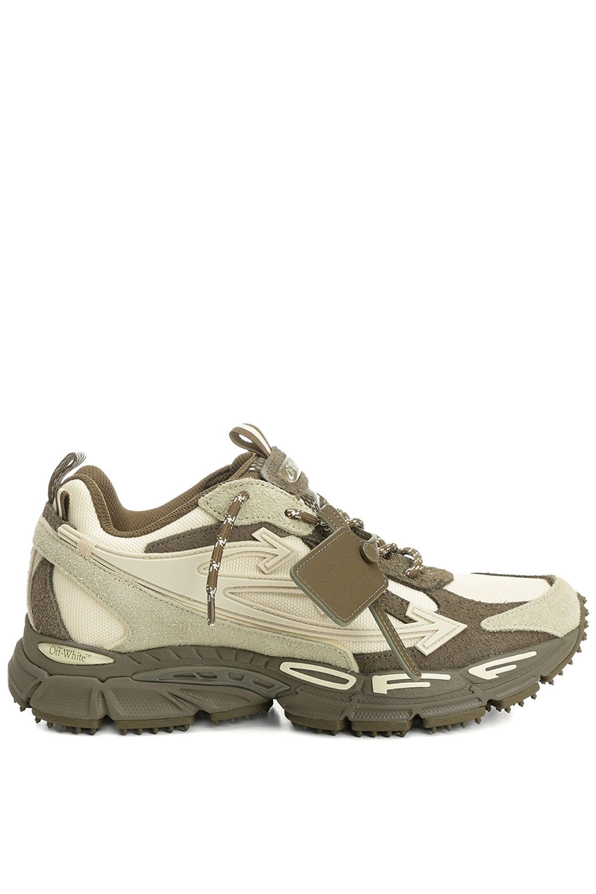 Off-White Herren Be Right Back Sneaker Grün/Beige 5717-forestgreen Bild 1