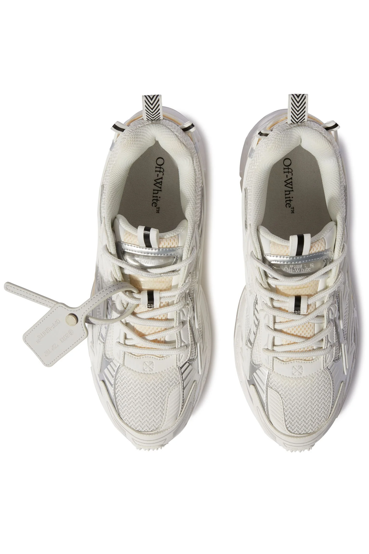 Off-White Herren Be Right Back Sneaker Weiss WEISS Bild 4