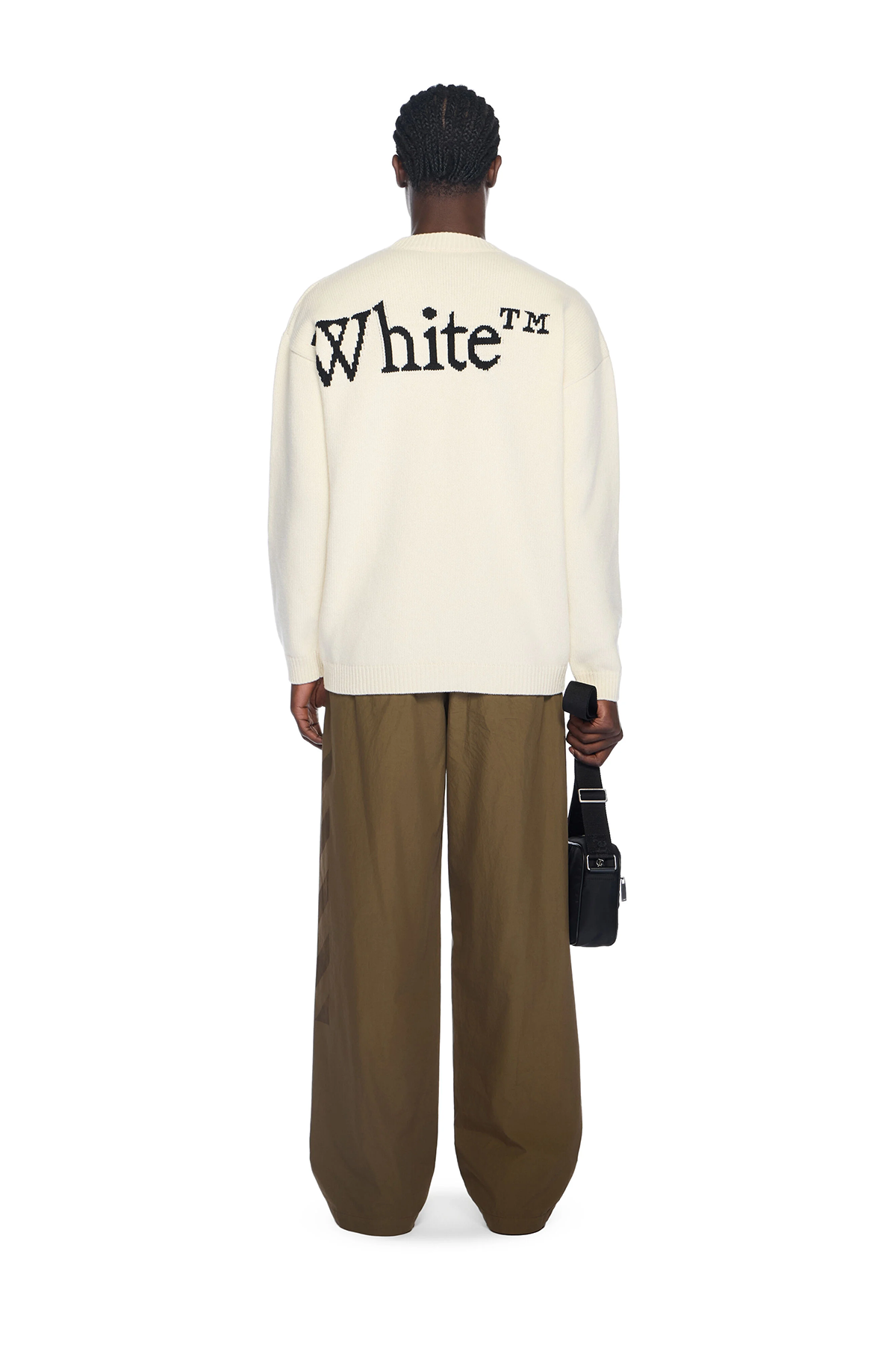 Off-White Herren Bookish Knit Strickpullover Natur-Weiss 0b10-cream-bl Bild 3