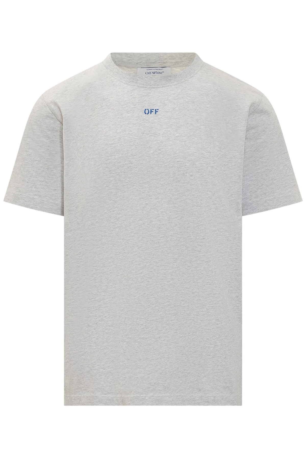 Off-White Herren Brush Arrow Slim T-Shirt Grau 0846-grey melan Bild 1