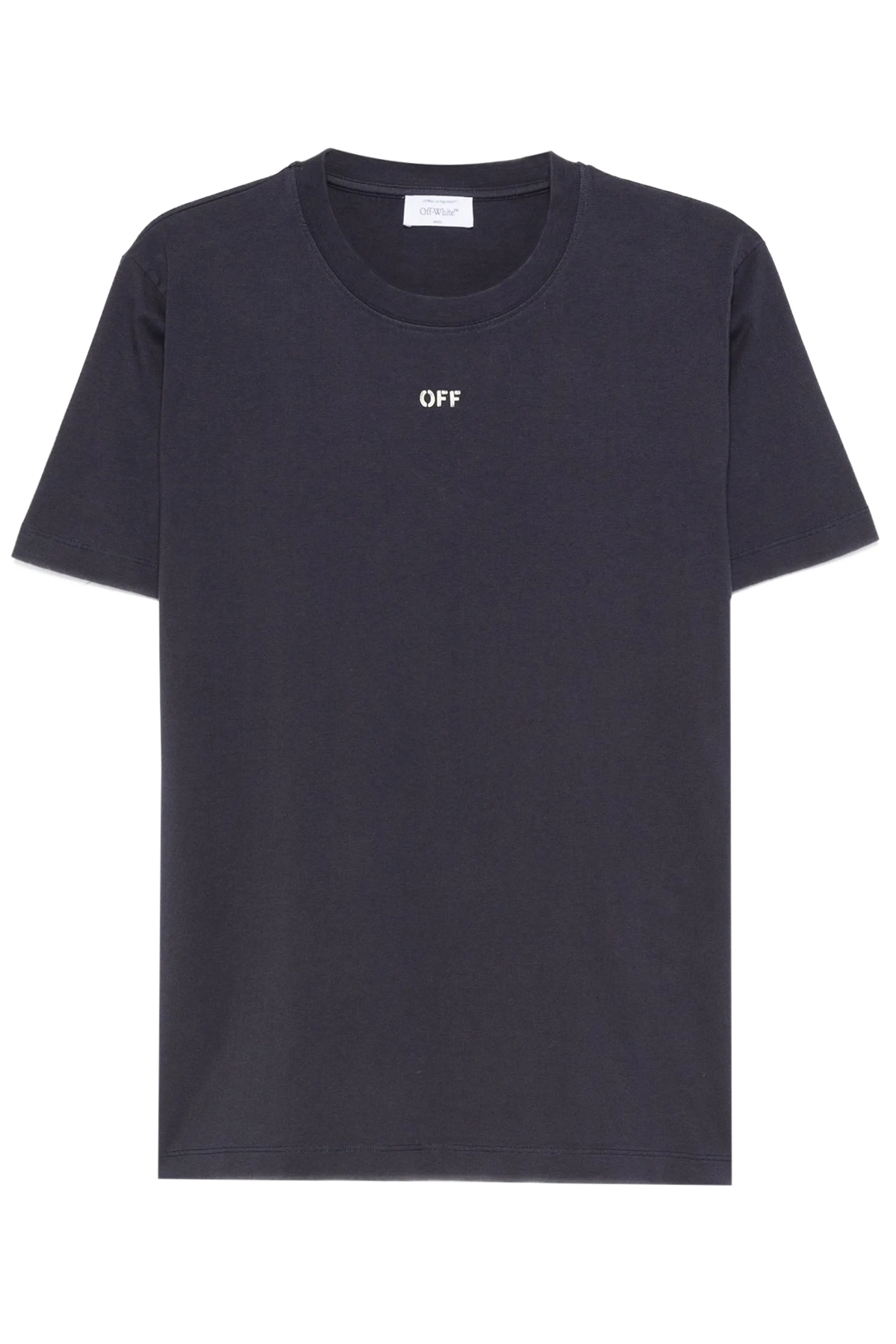 Off-White Herren Brush Arrow Slim T-Shirt Dunkelblau 4919-dark sapph Bild 1