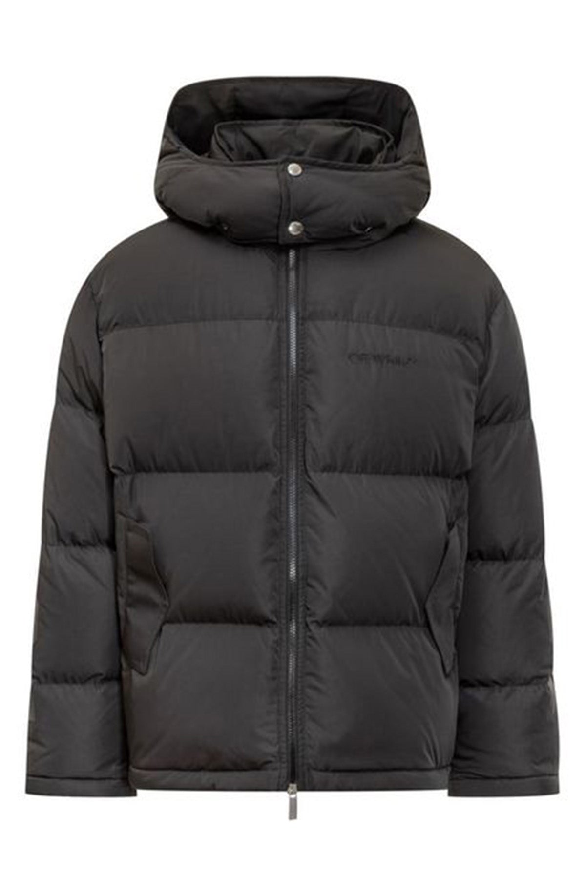 Off-White Herren Diag Arrow Daunenjacke Schwarz SCHWARZ Bild 1