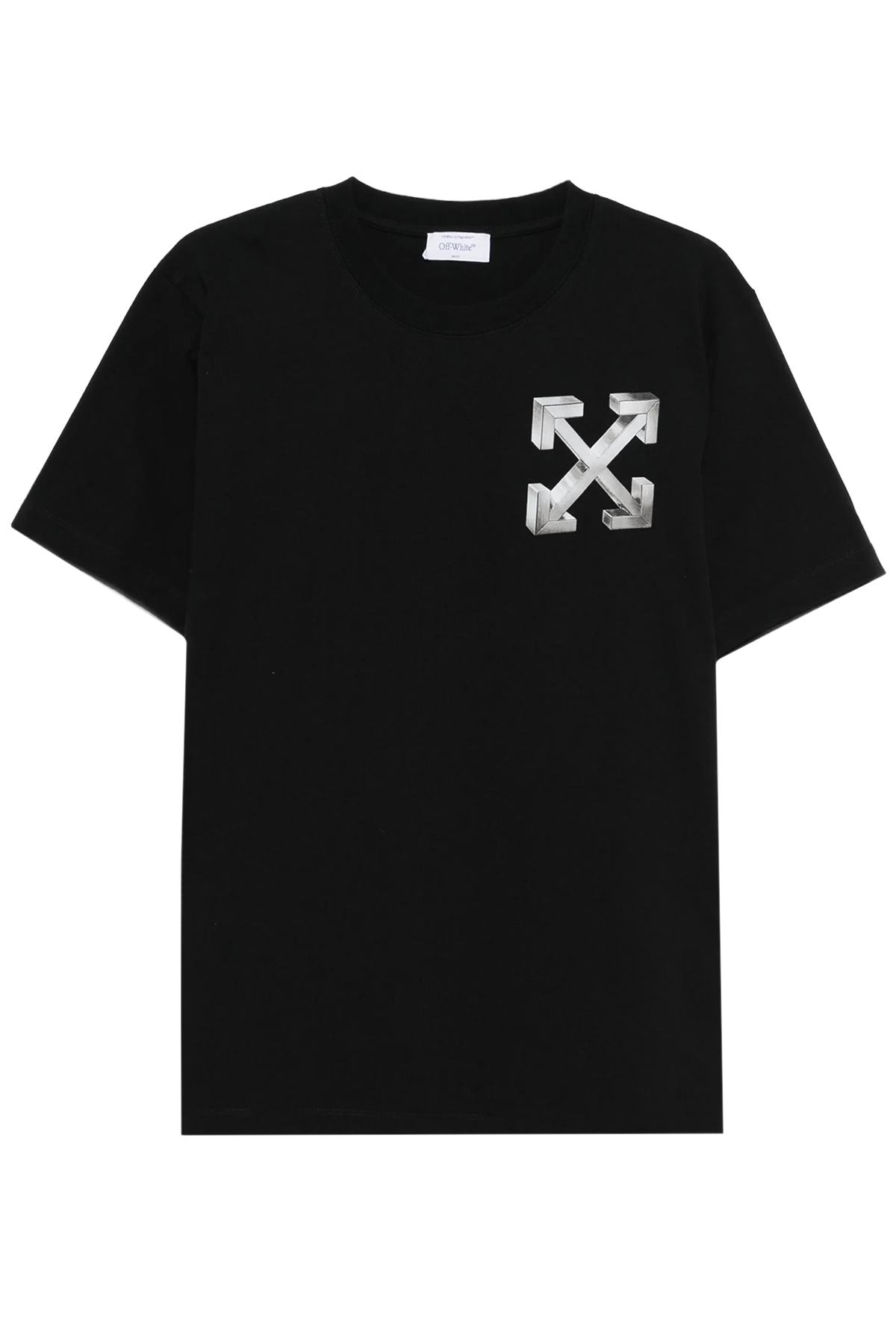 Off-White Herren Metal Off Slim T-Shirt Schwarz 1072-black-si Bild 1