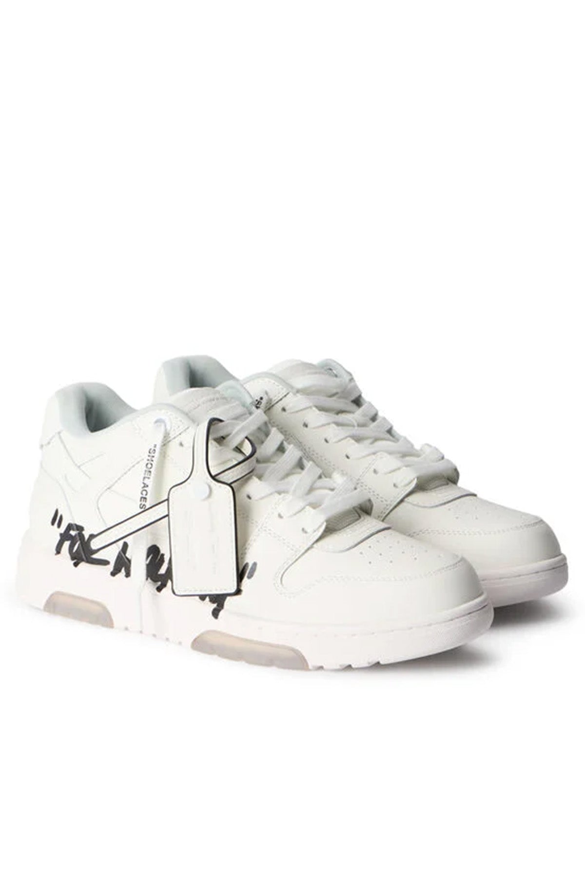Off-White Herren Out of Office "For Walking" Sneaker Weiss WEISS Bild 3
