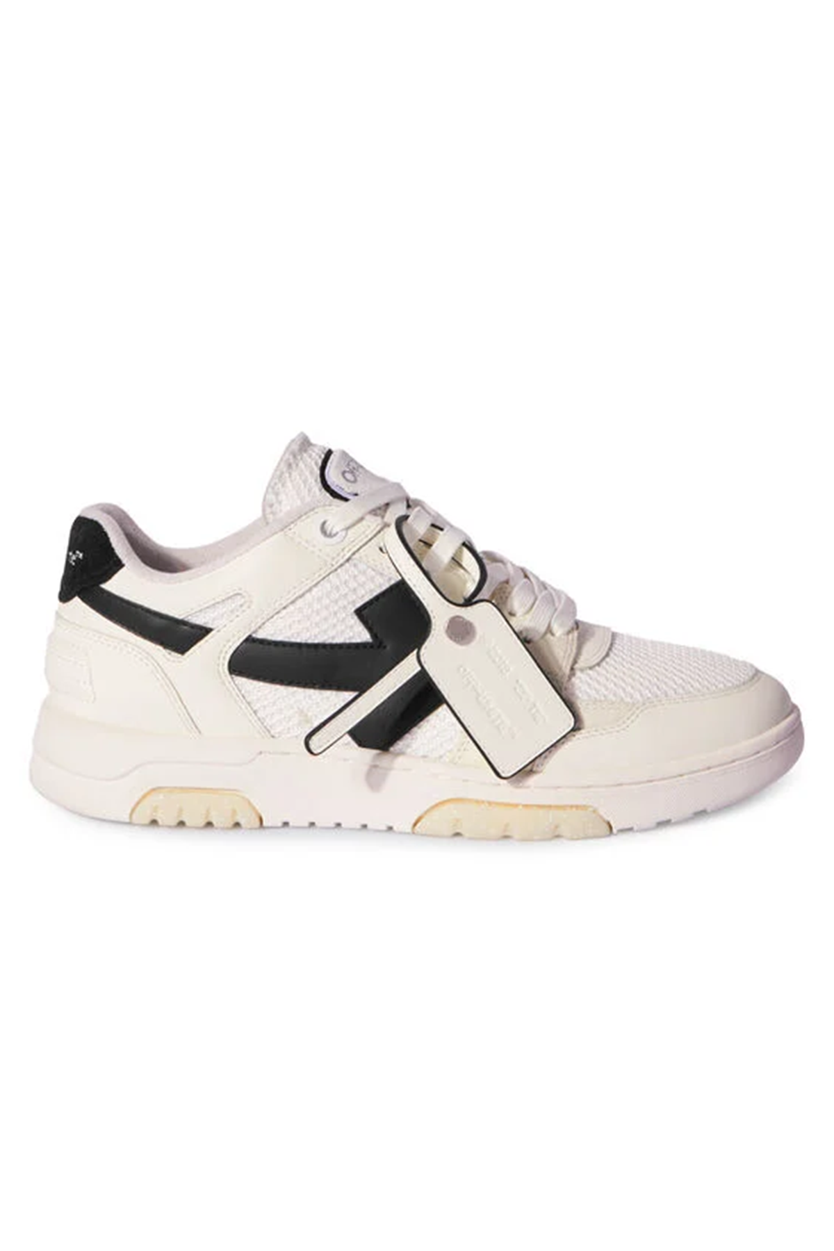 Off-White Herren Slim Out Of Office Sneaker White/Black WEISS Bild 1
