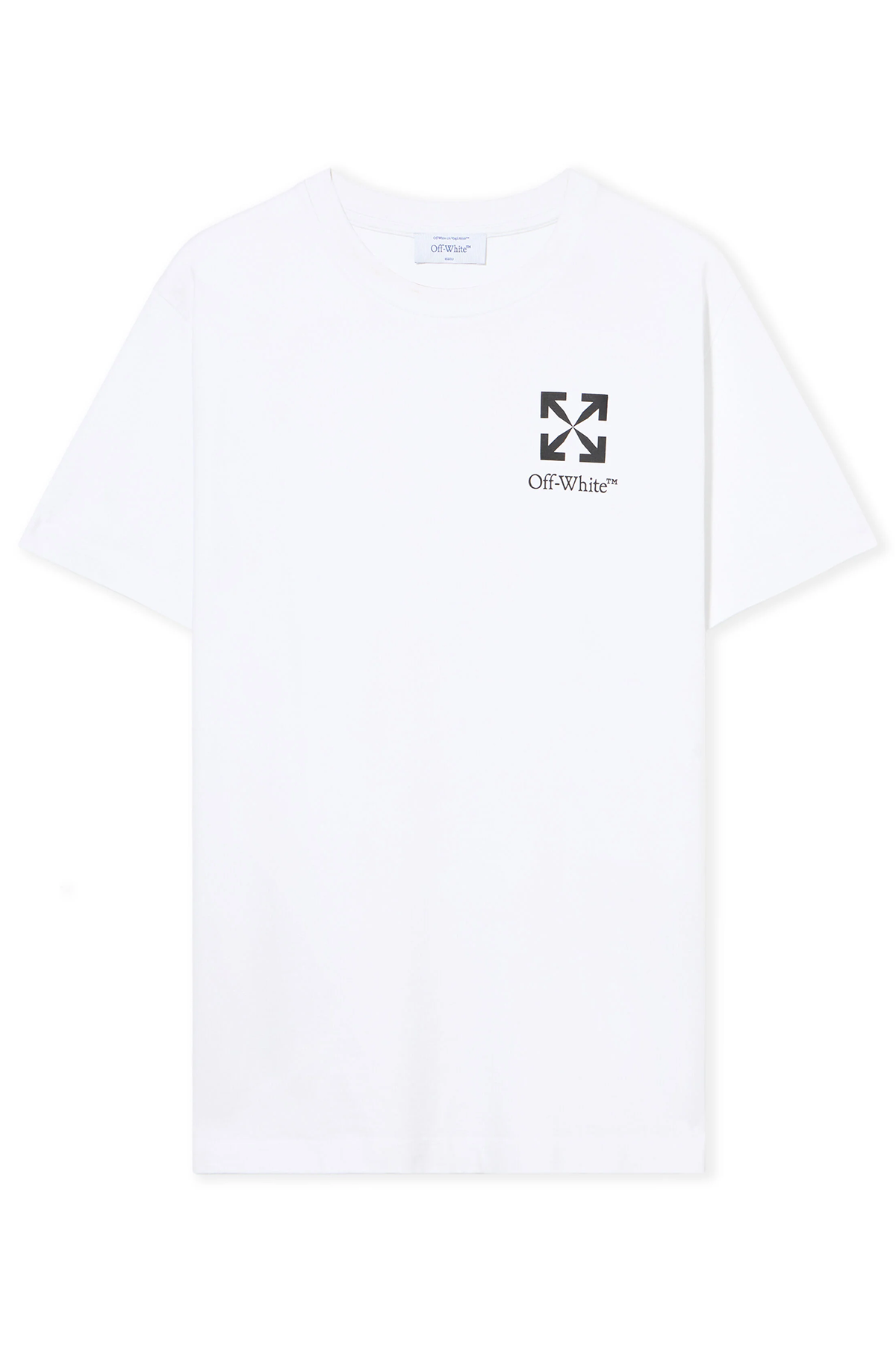 Off-White Herren Small Arrow Slim T-Shirt Weiss NATUR-WEISS Bild 1