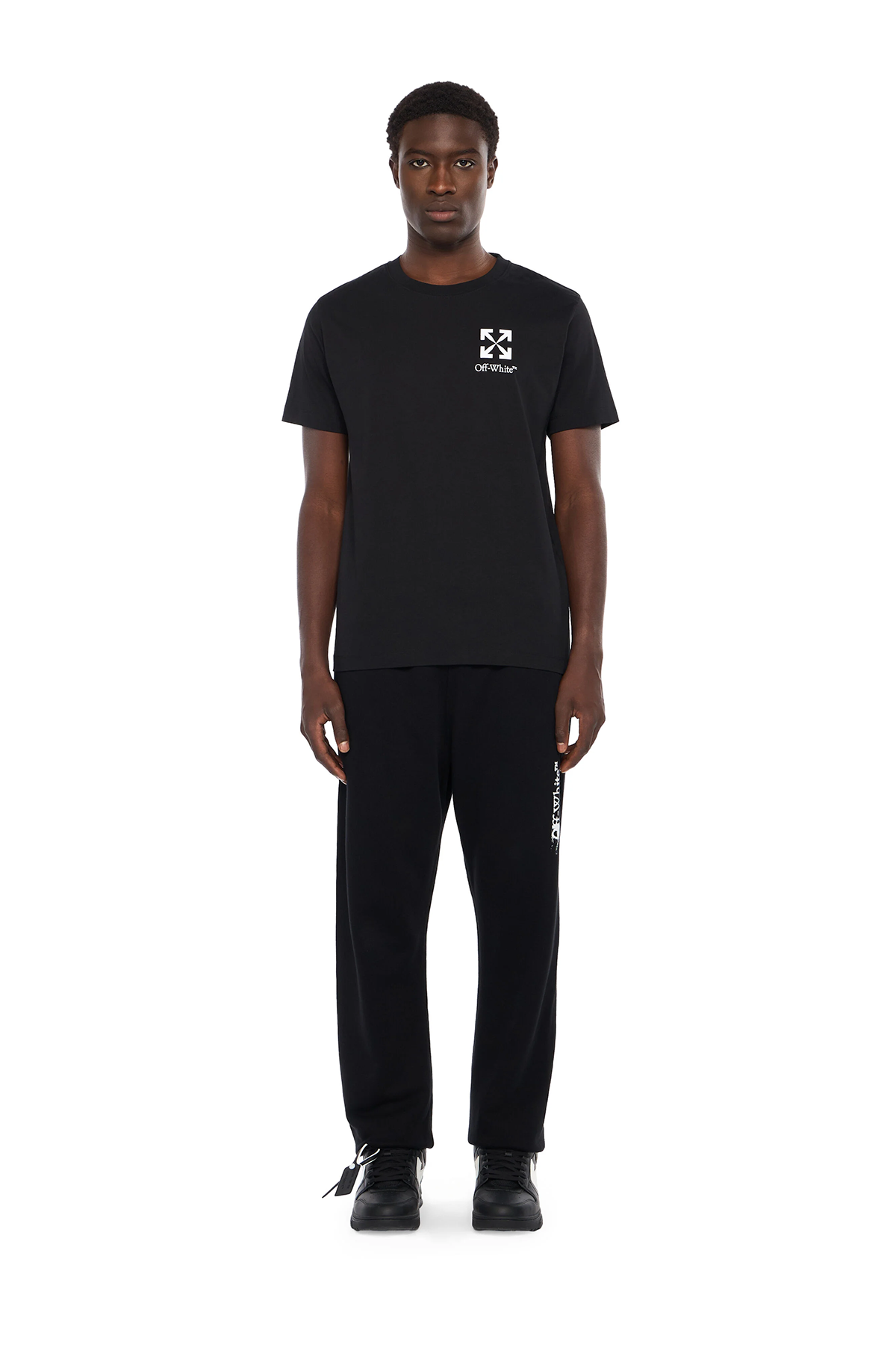 Off-White Herren Small Arrow Slim T-Shirt Schwarz 1001-black--wh Bild 2