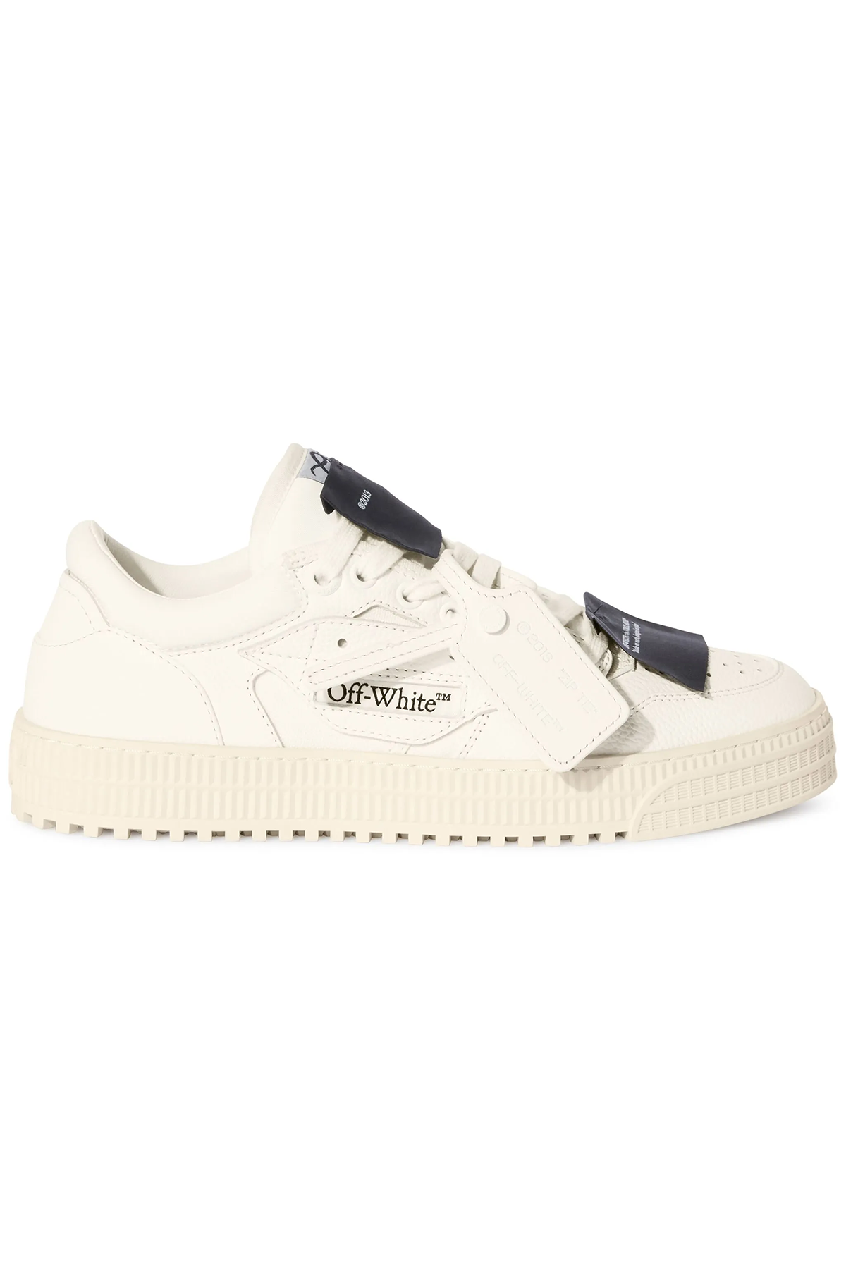 Off-White Herren Sneaker 3.0 Court Low Top White/Black WEISS Bild 1