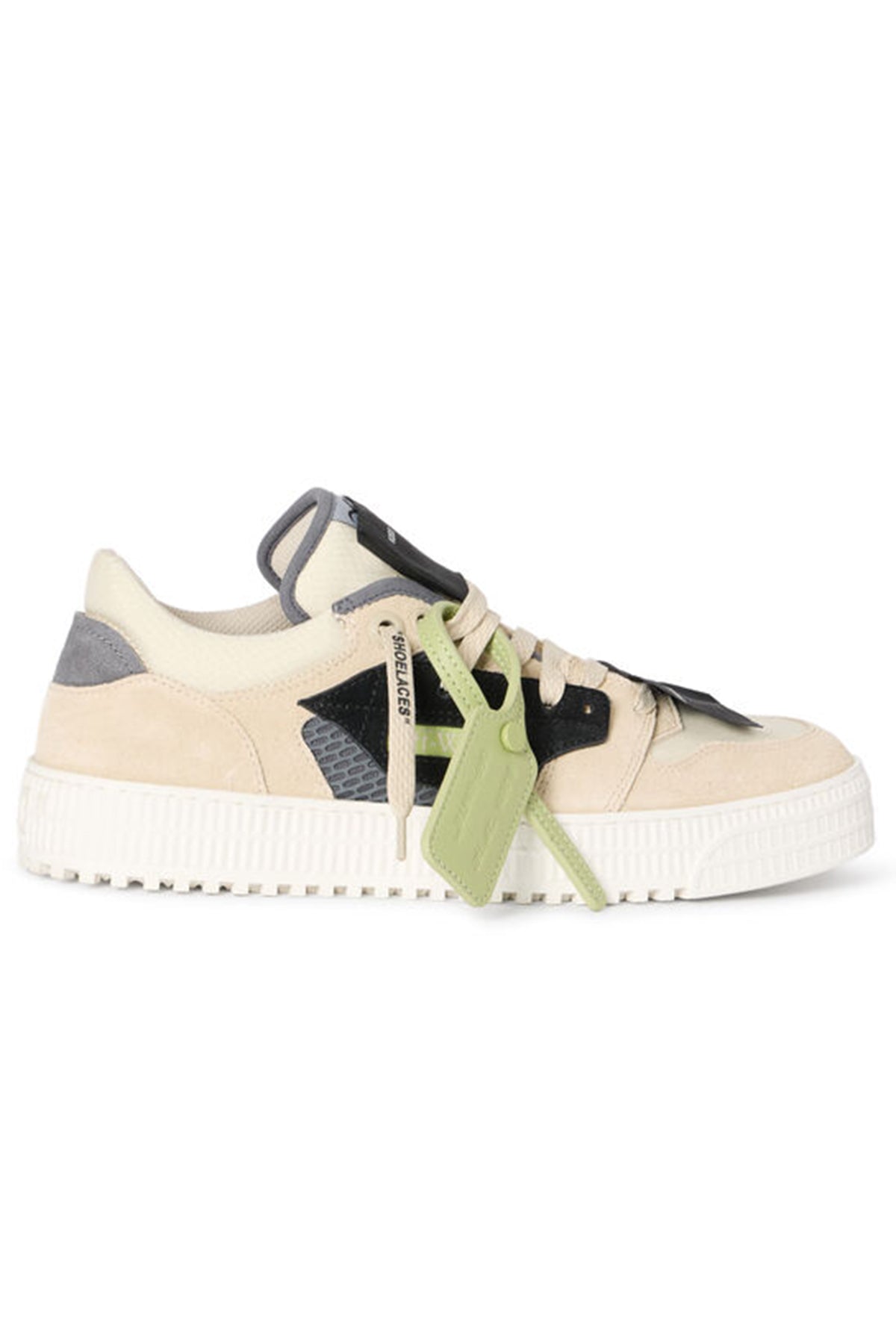 Off-White Herren Sneaker 3.0 Court Low Top Dark Grey/Oat GRAU Bild 1