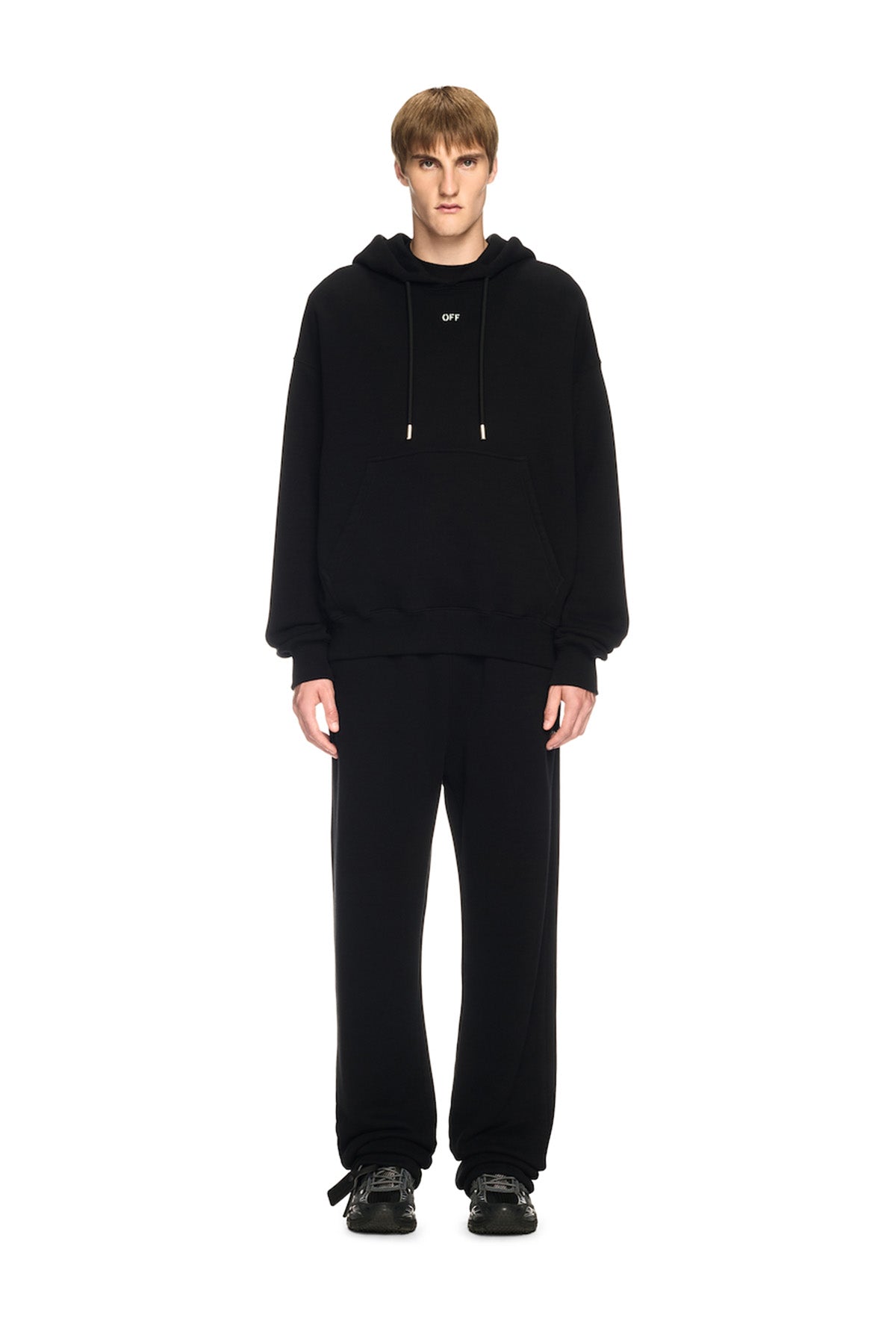 Off-White Herren Vibe Hoodie Schwarz SCHWARZ Bild 2