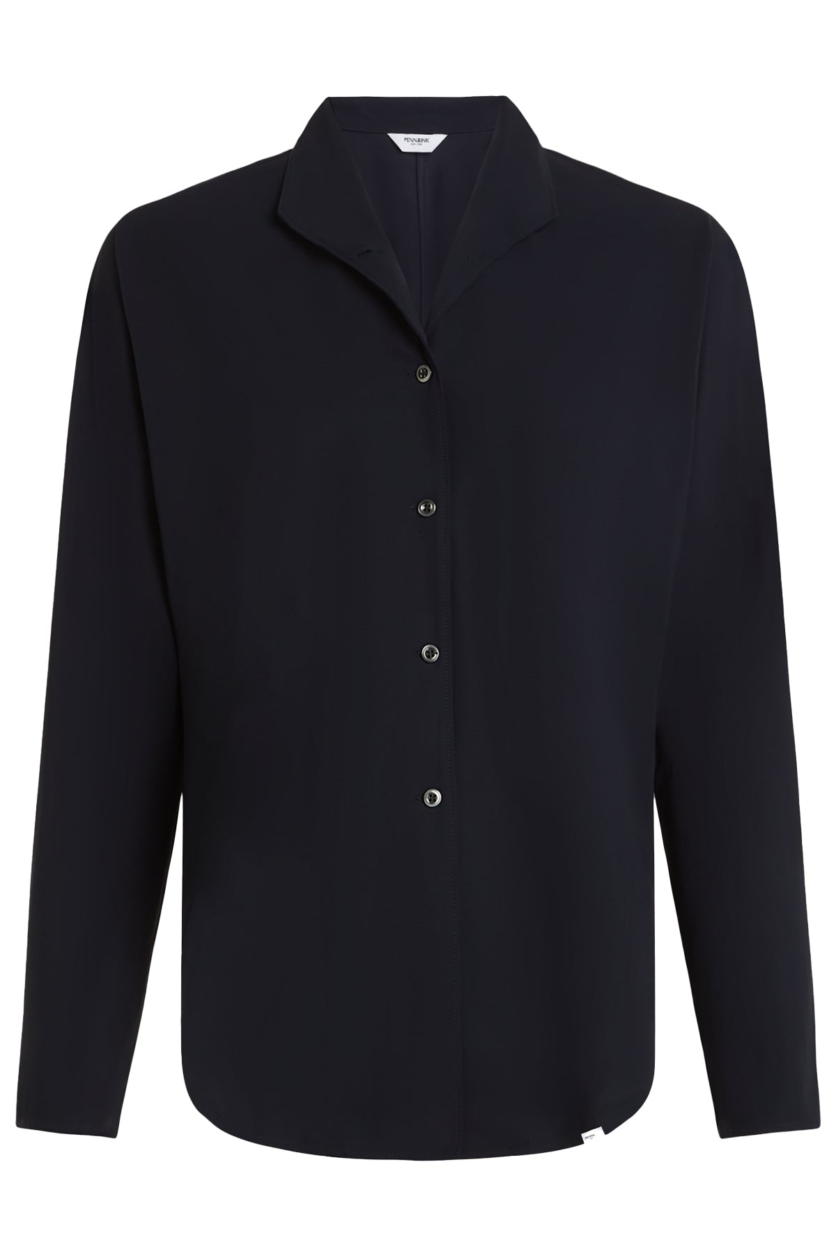 Penn & Ink N.Y Damen Bluse Marine Blau MARINE-BLAU Bild 1