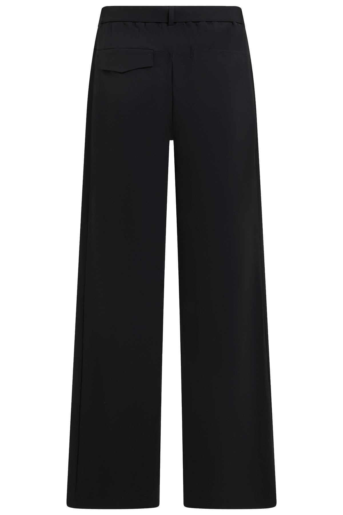 Penn & Ink N.Y Damen Stretchhose mit Bindegürtel Schwarz 90 black Bild 2