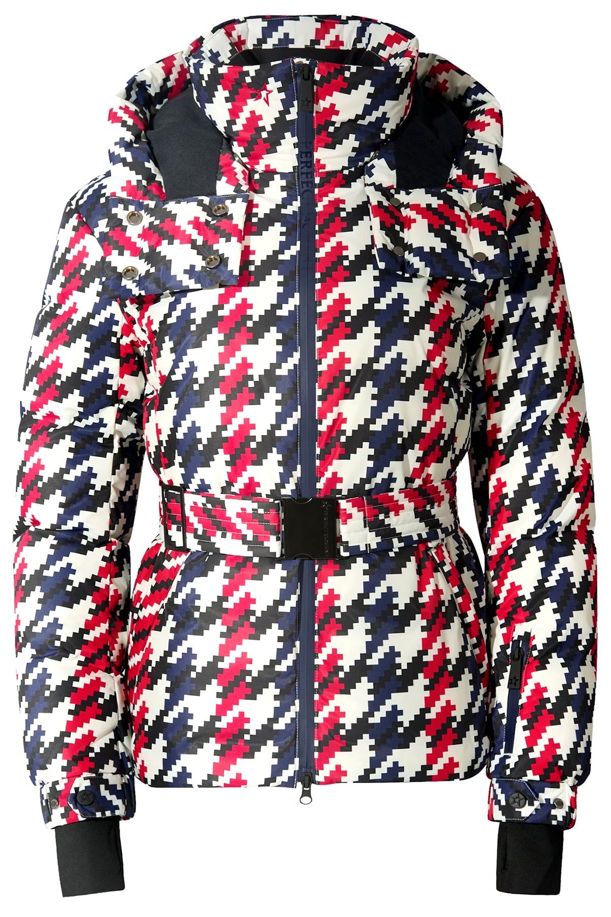 Perfect Moment Damen Skijacke Candice Rot/Blau/Weiss HOUNDSTOOTH Red/blue/white Bild 1