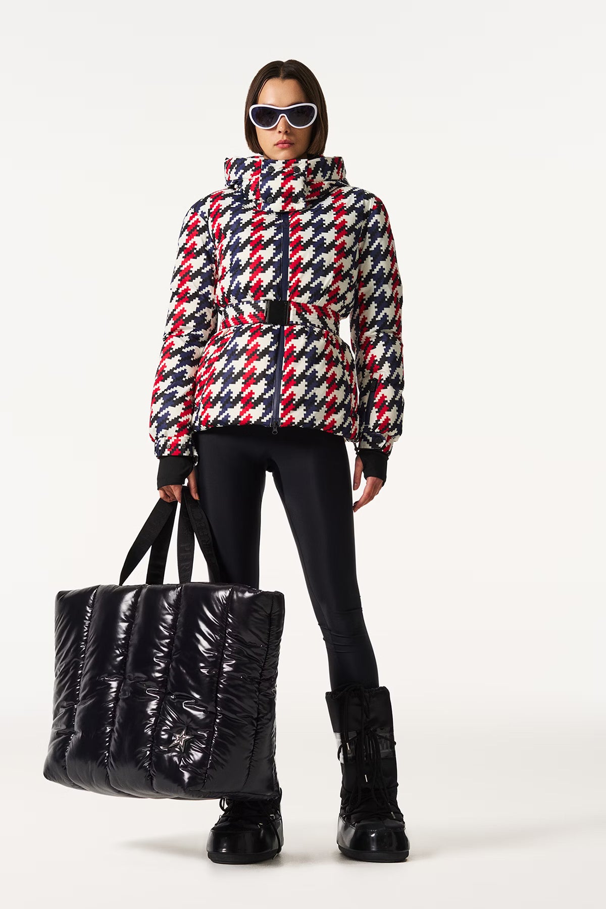 Perfect Moment Damen Skijacke Candice Rot/Blau/Weiss HOUNDSTOOTH Red/blue/white Bild 2