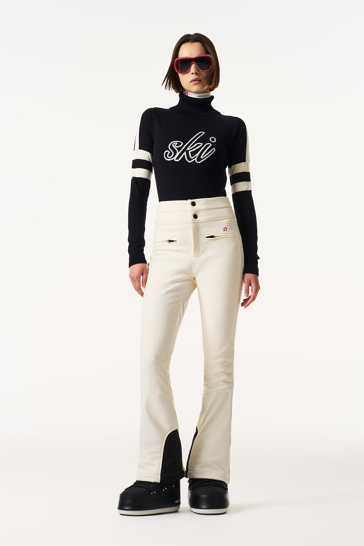 Perfect Moment Damen Strickpullover Neve Navy NAVY Bild 2