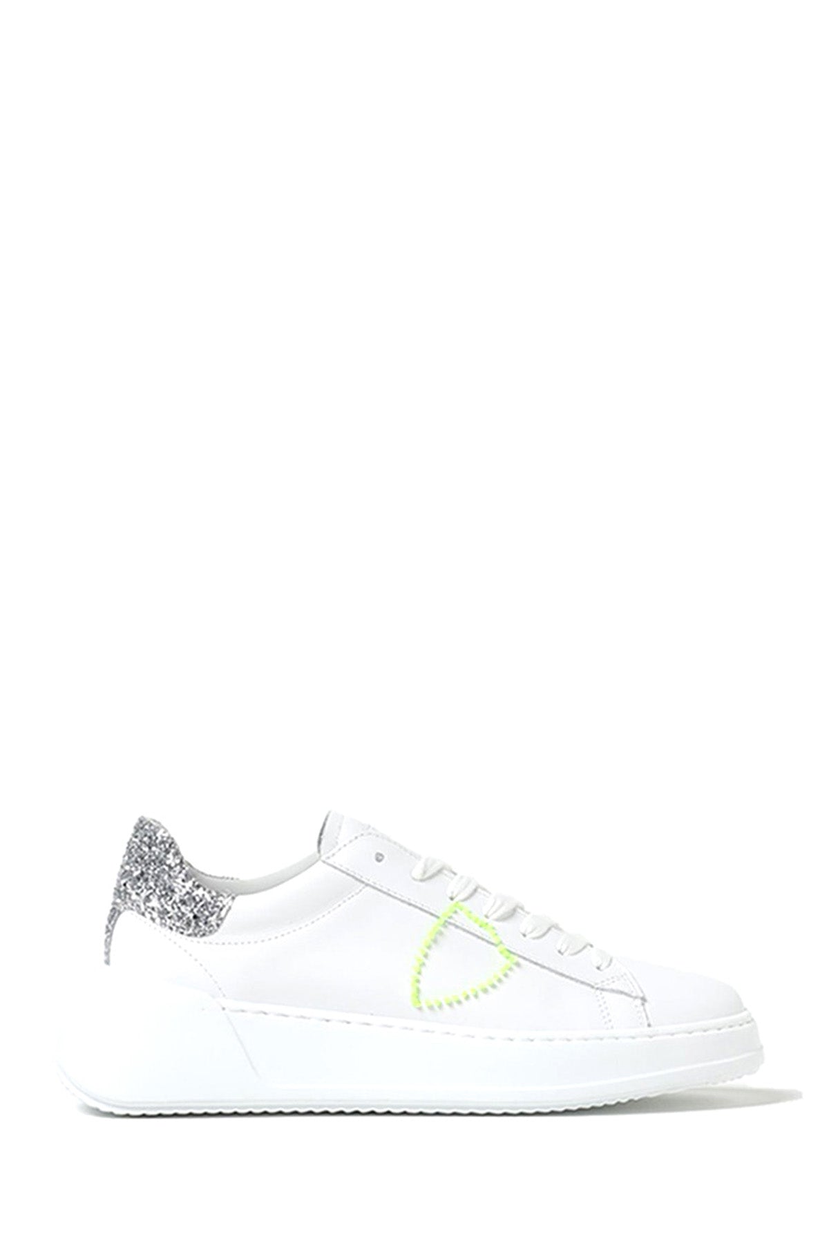 Philippe Model Damen Low Sneaker Tres Temple Weiss WEISS Bild 1