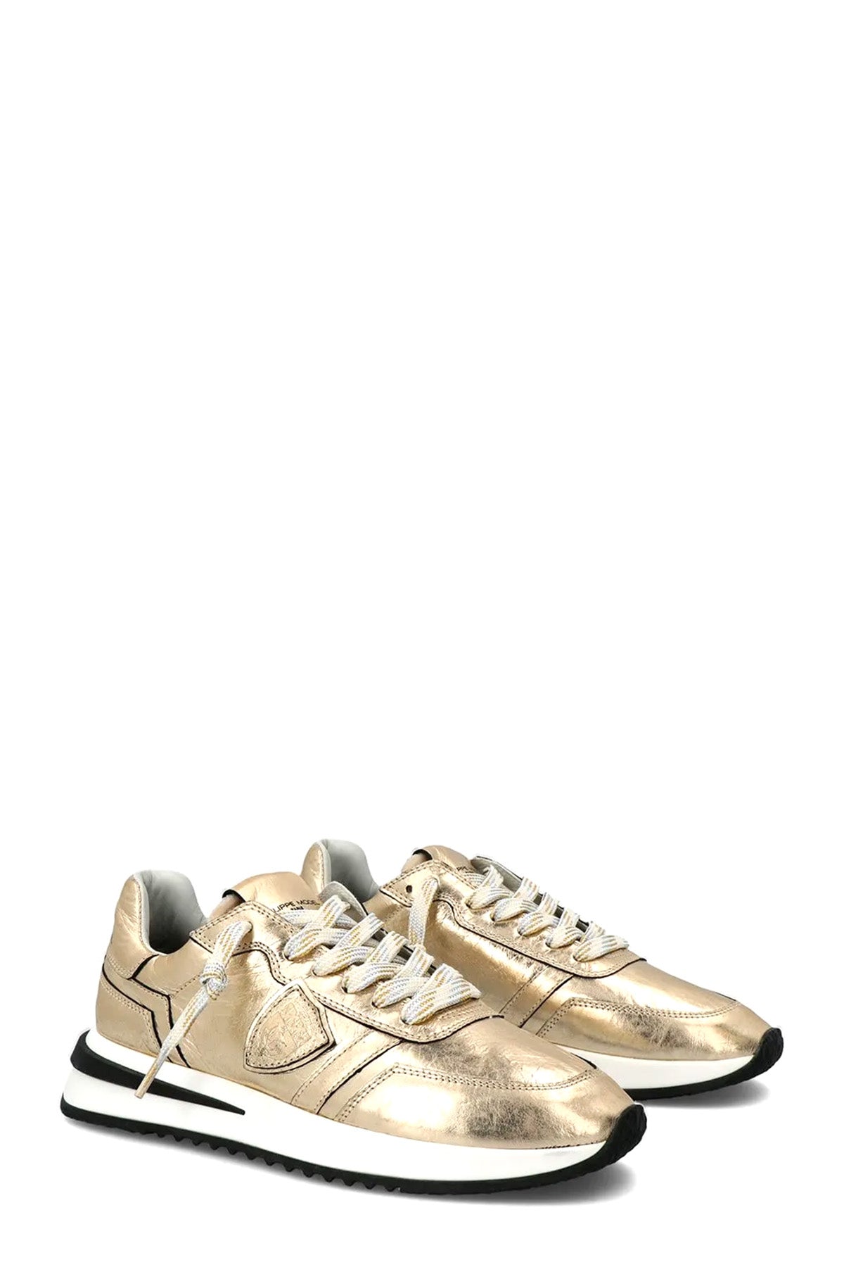 Philippe Model Damen Low Sneaker Tropez Metall Gold GOLD Bild 2