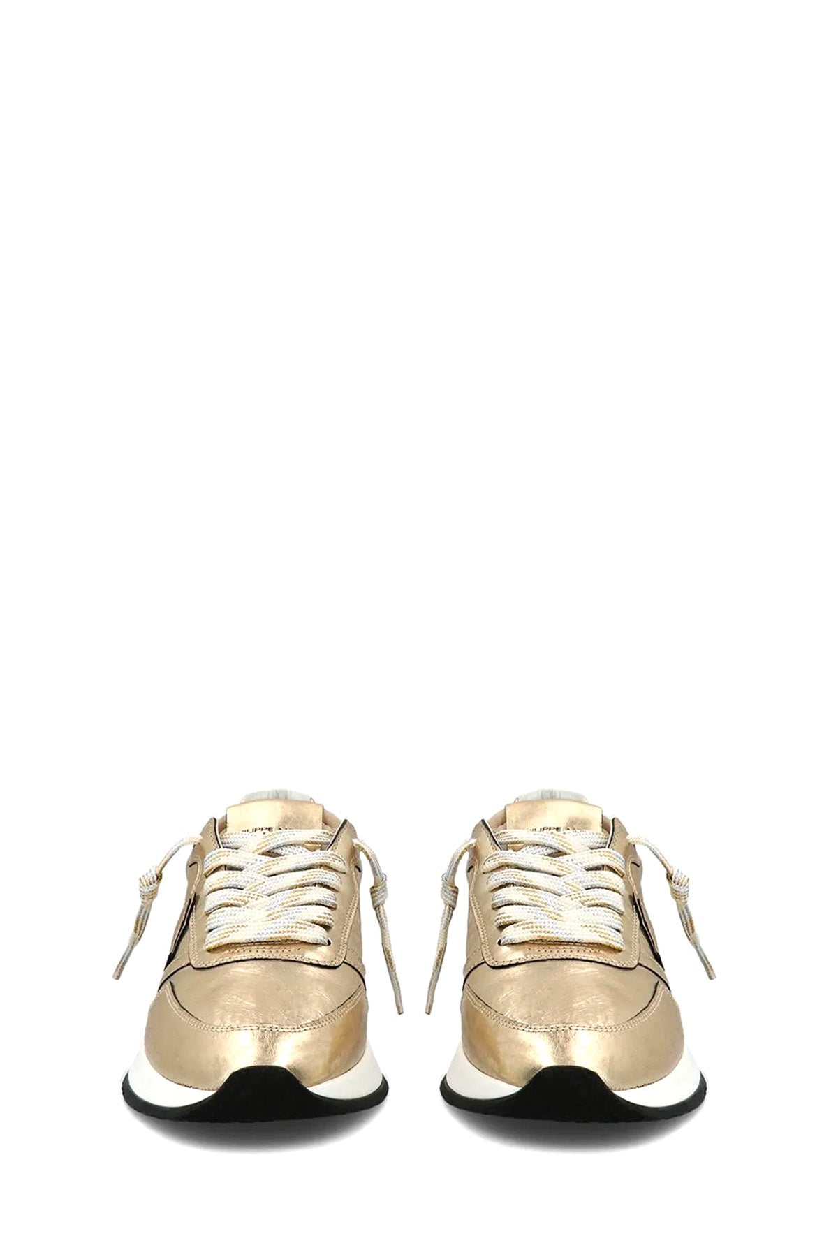Philippe Model Damen Low Sneaker Tropez Metall Gold GOLD Bild 3
