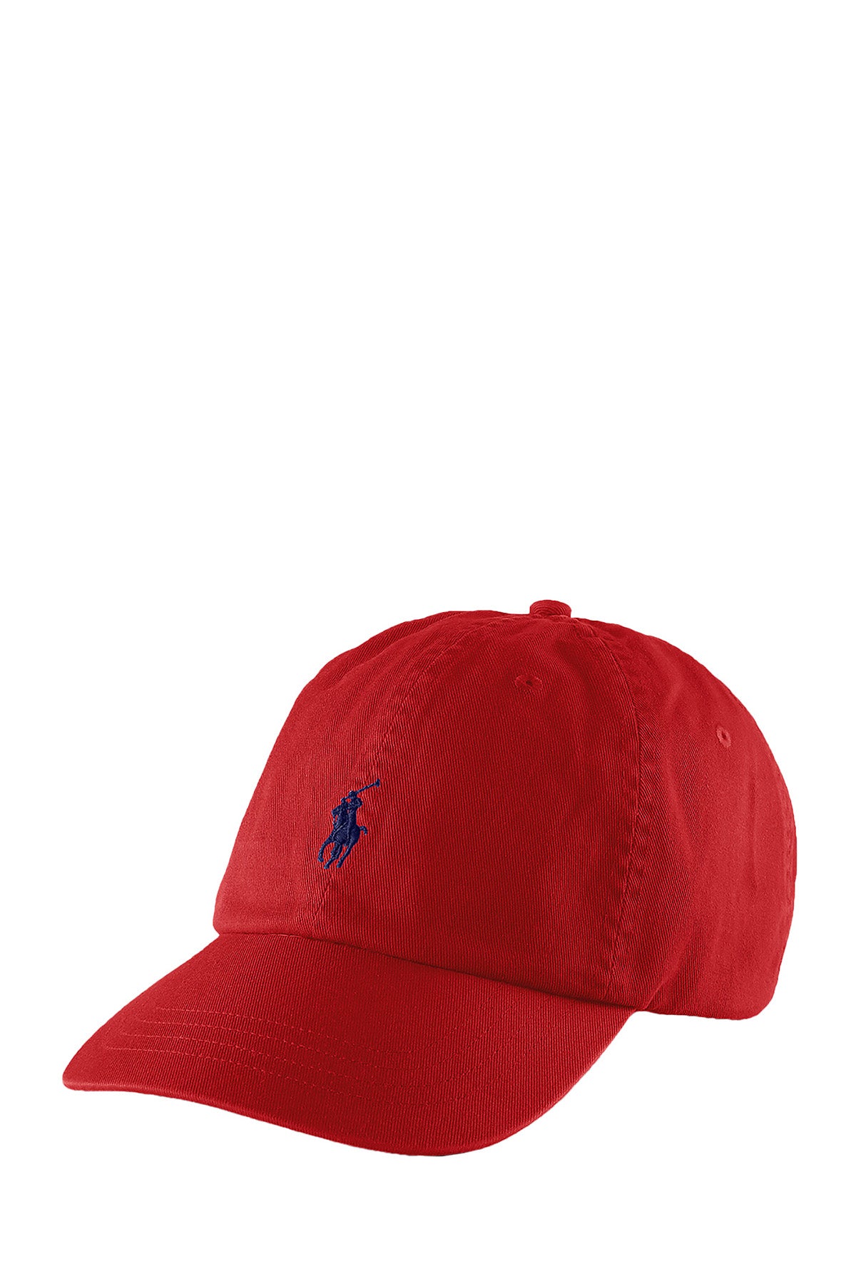 Polo Ralph Lauren Herren Baseballkappe aus Baumwollchino Rot ROT Bild 1