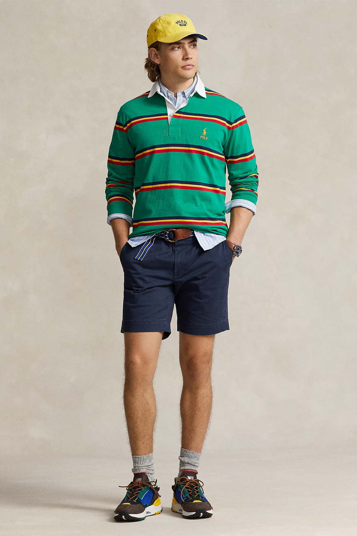 Polo Ralph Lauren Herren Chinoshorts Nautical Ink MARINE-BLAU Bild 2